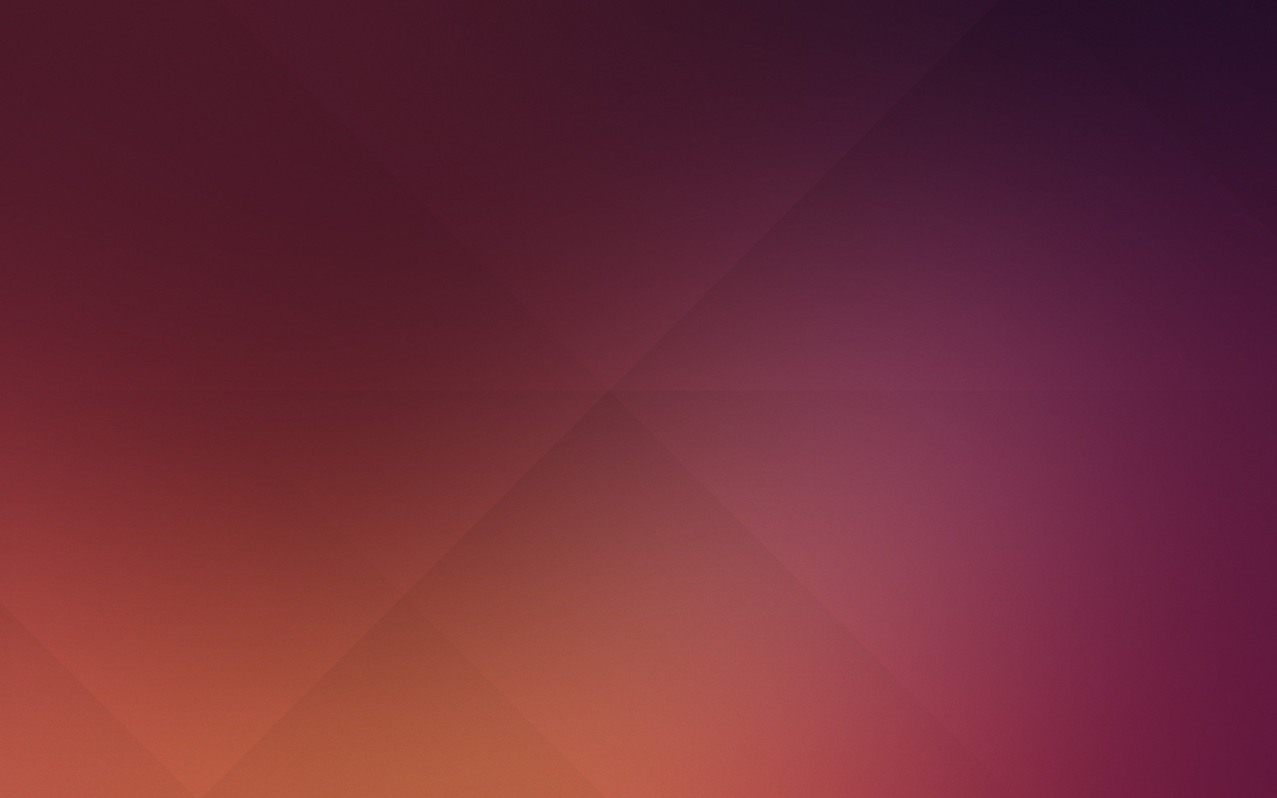 Ubuntu wallpaper with geometric gradient HD Wallpaper