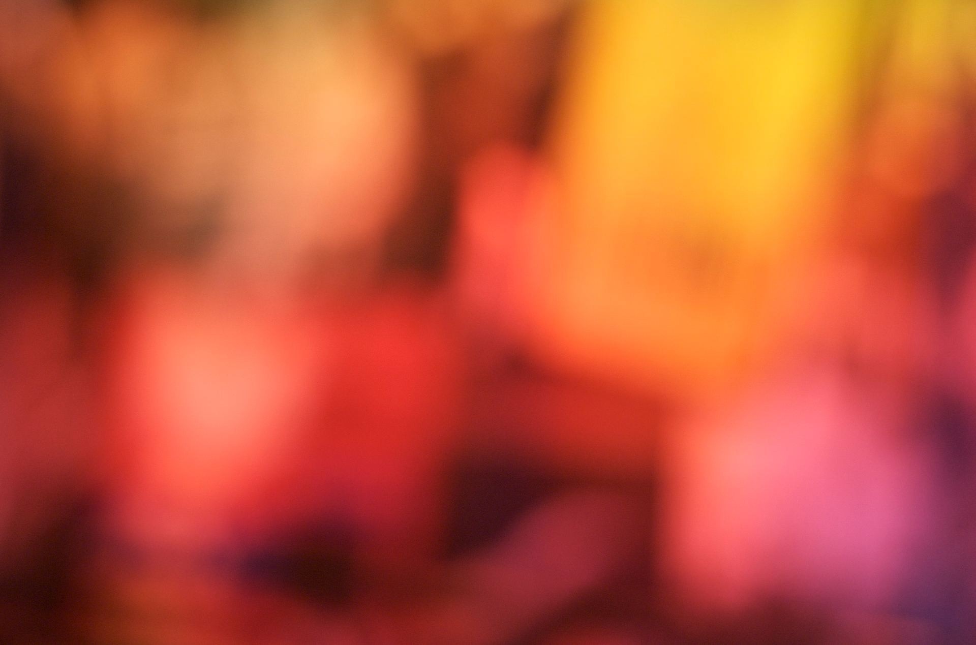 Blurred abstract background with red and yellow colors HD Wallpaper
