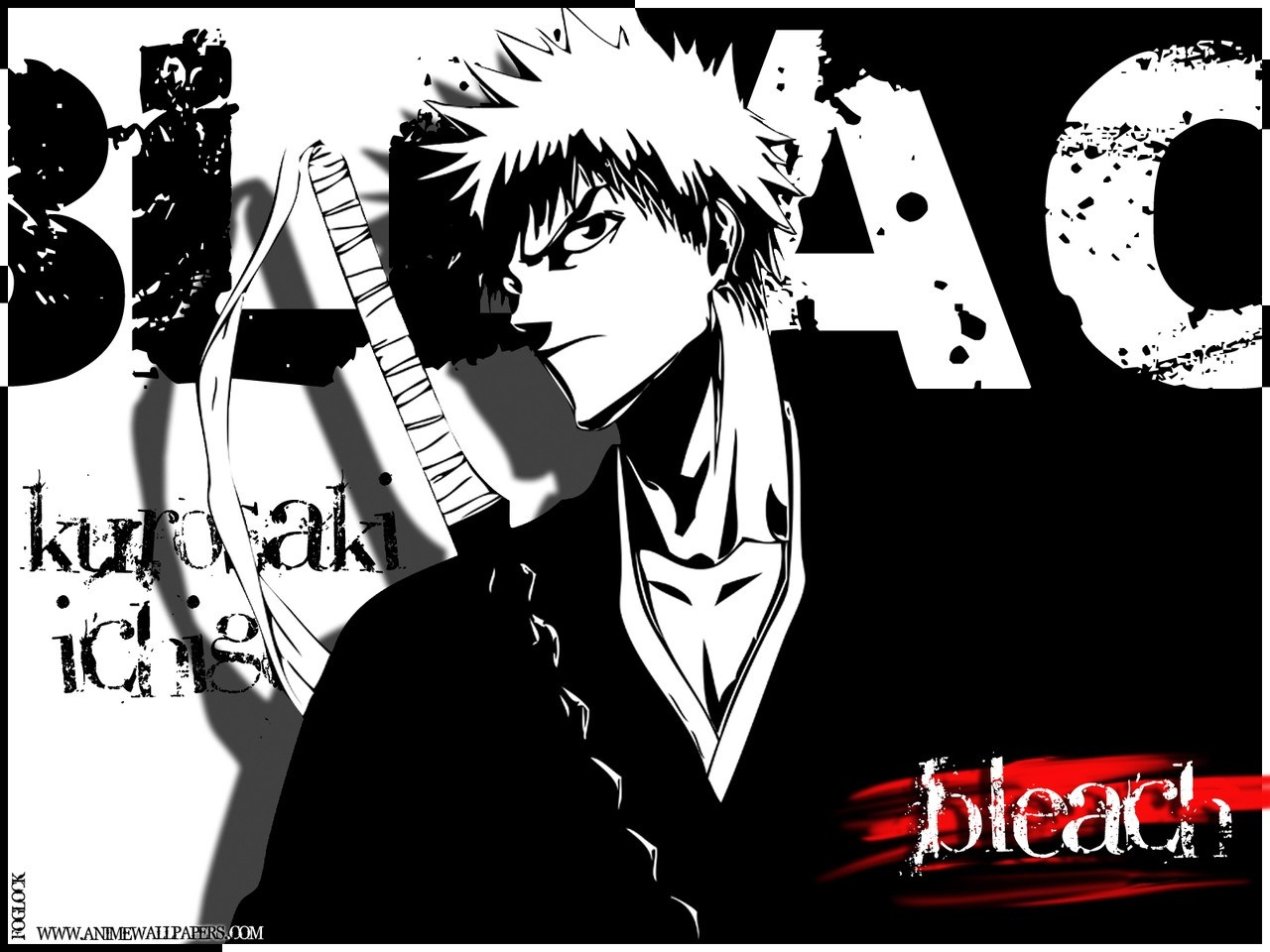 Kurosaki Ichigo from Bleach illustration HD Wallpaper