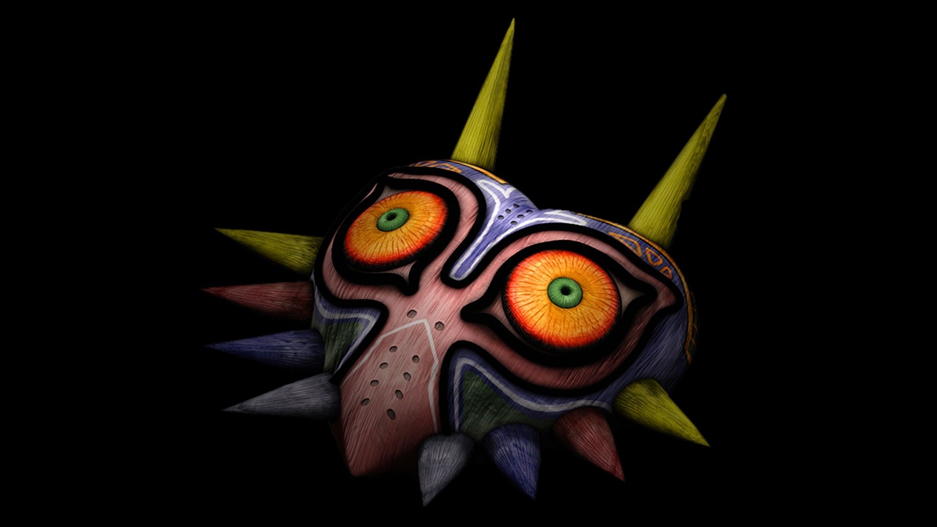 Majora's Mask from The Legend of Zelda HD Wallpaper