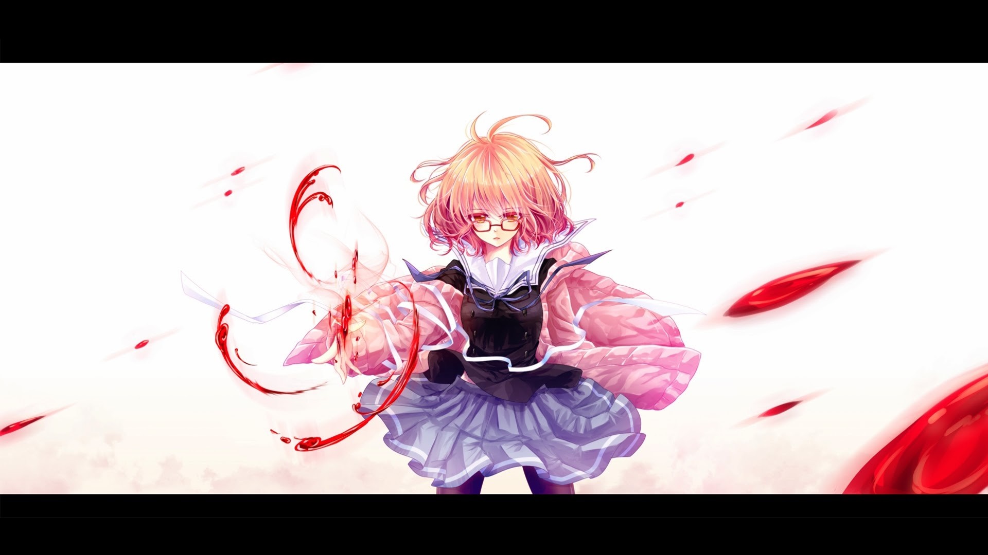 Kuriyama Mirai from Kyoukai no Kanata HD Wallpaper