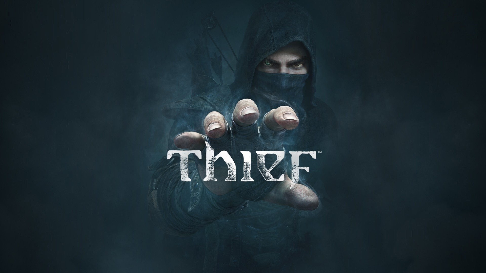 Thief video game logo with character HD Wallpaper