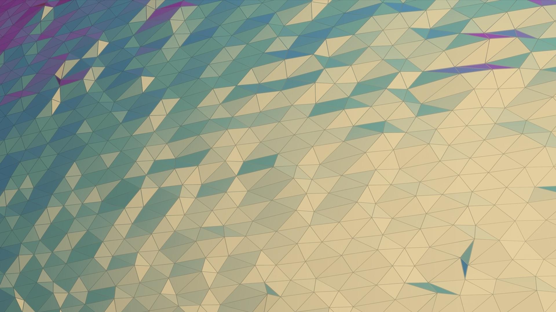 Abstract geometric pattern with triangles and gradient colors HD Wallpaper