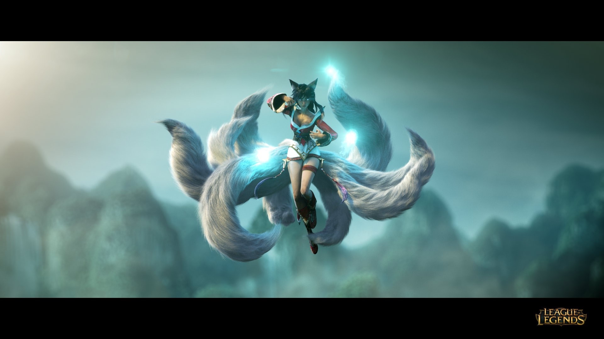 Ahri from League of Legends HD Wallpaper