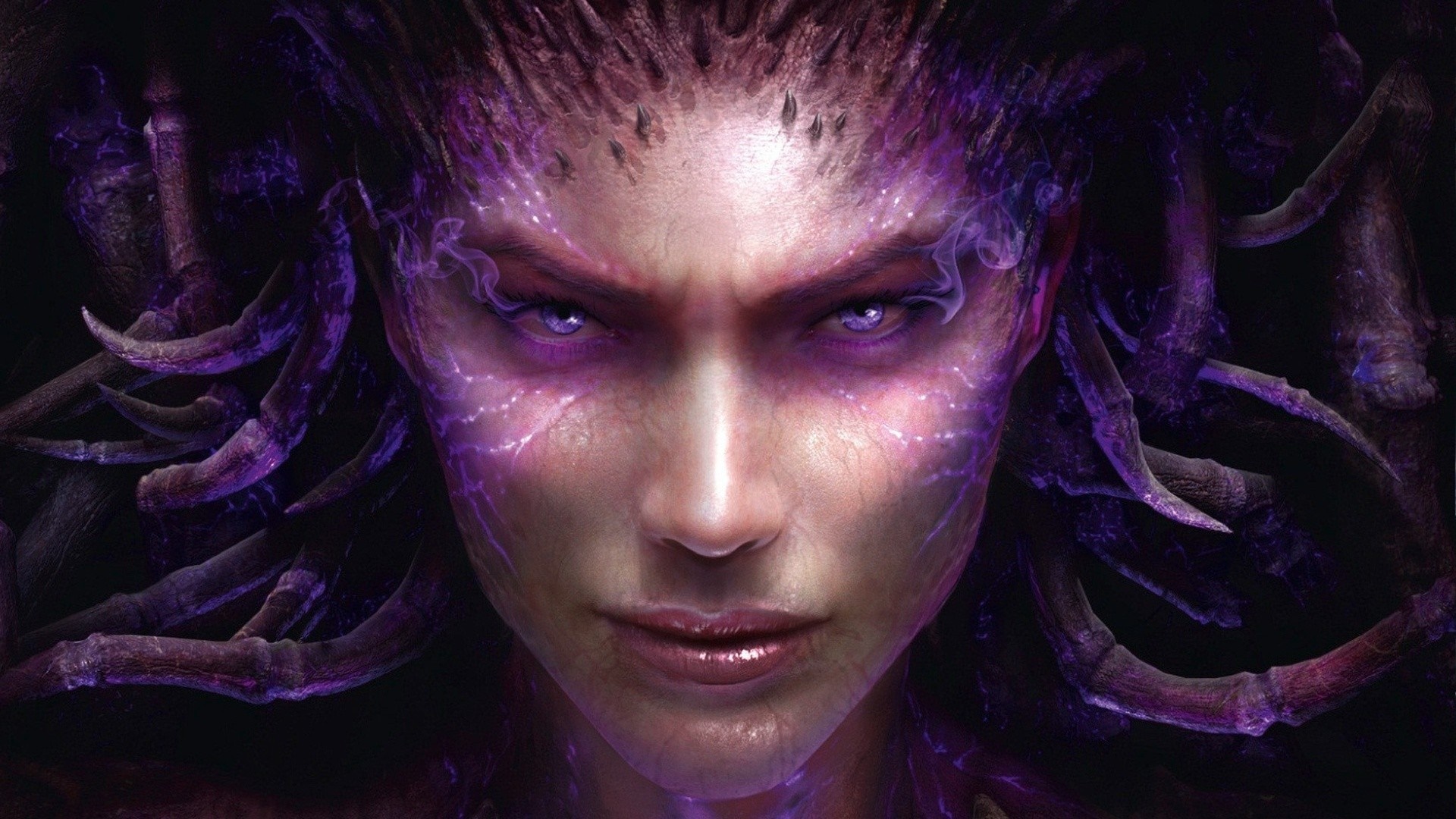 Sarah Kerrigan from StarCraft II: Heart of the Swarm HD Wallpaper