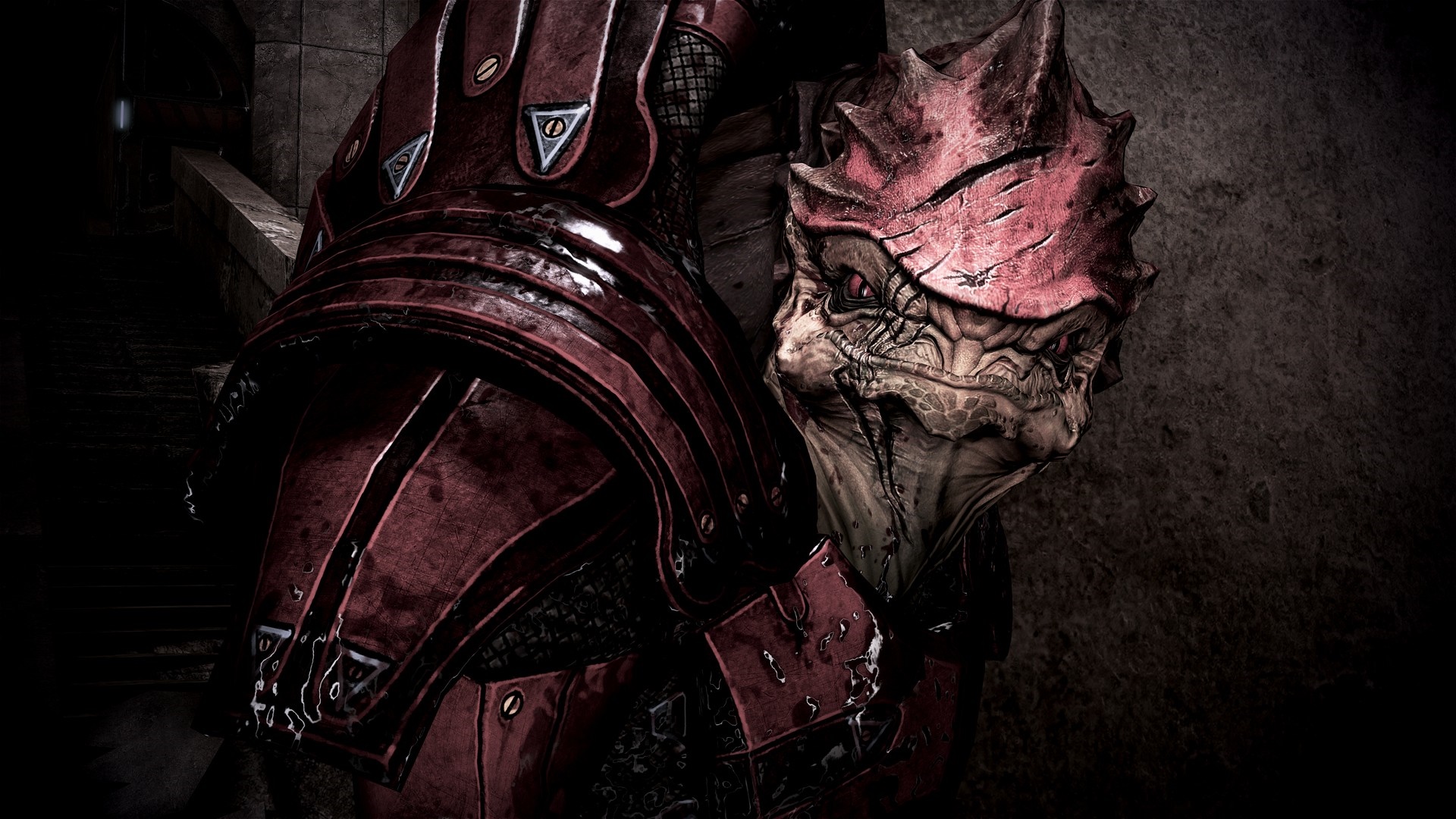 Urdnot Wrex from Mass Effect HD Wallpaper