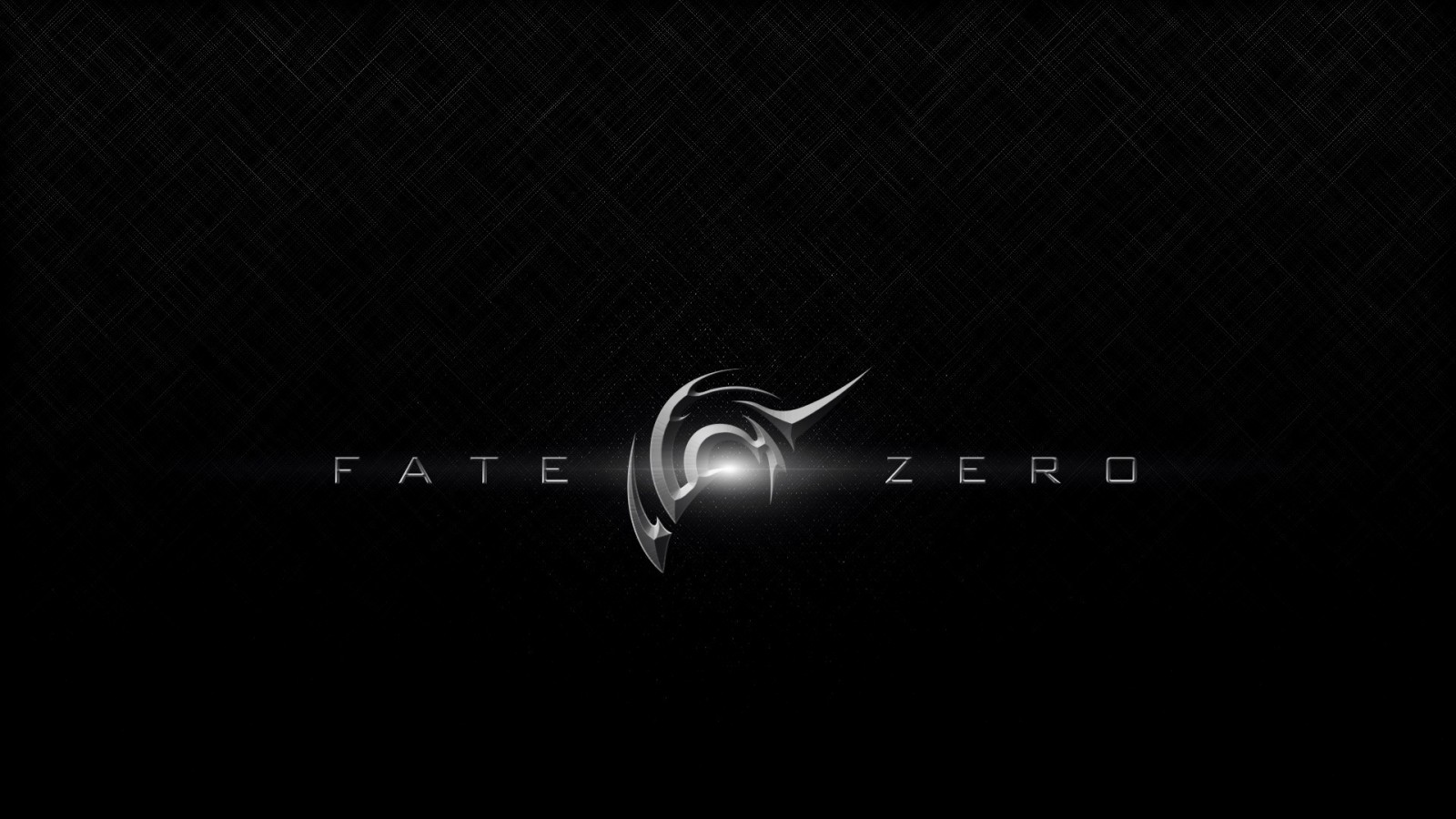 Fate Zero logo on black background HD Wallpaper
