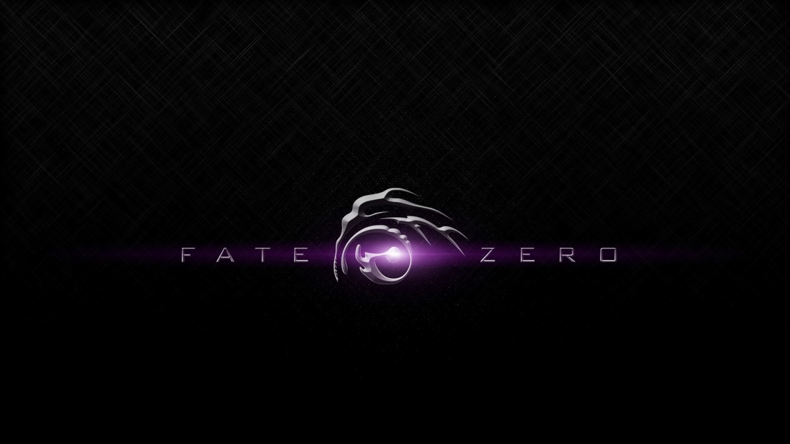 Fate Zero logo with lens flare HD Wallpaper