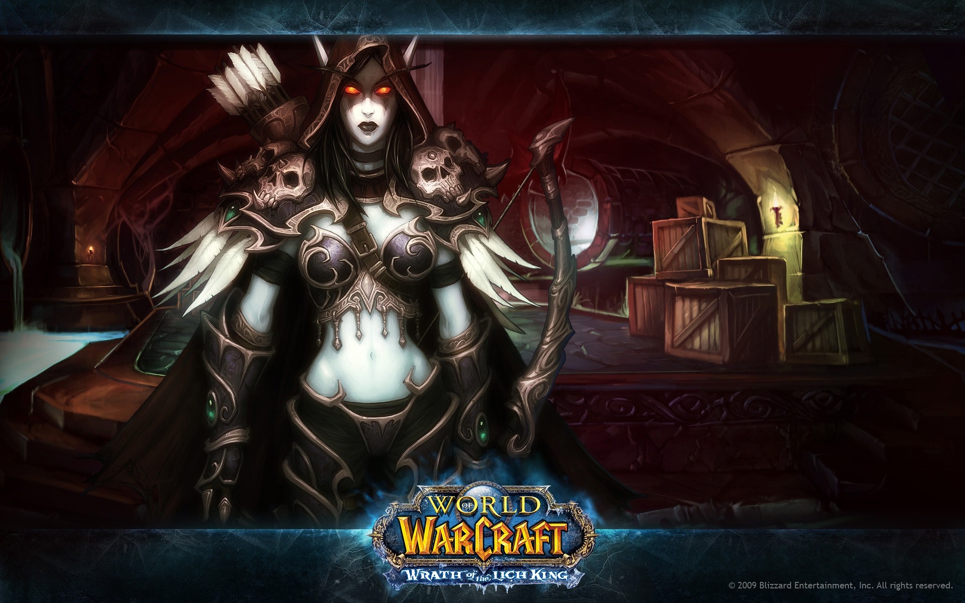 Sylvanas Windrunner from World of Warcraft: Wrath of the Lich King HD Wallpaper