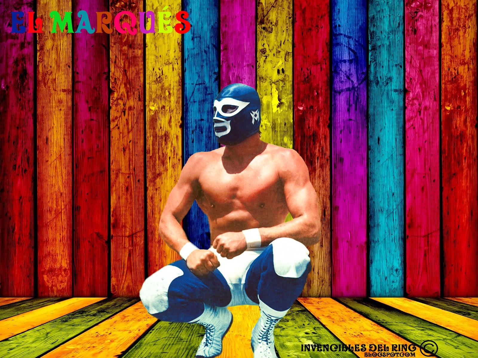 El Marques Lucha Libre Luchador HD Wallpaper