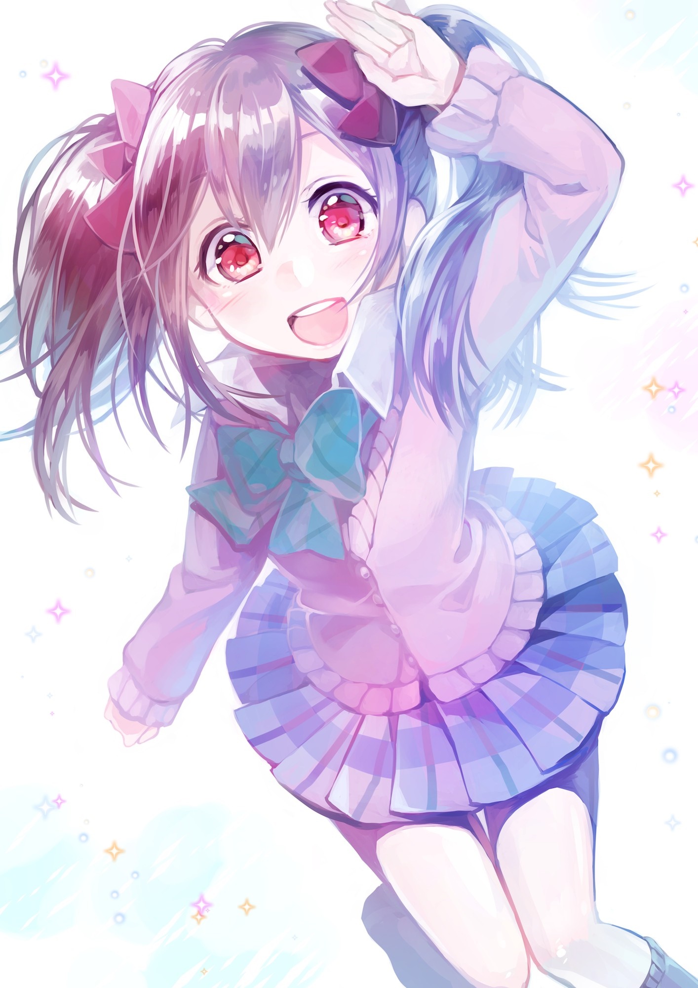 Yazawa Nico from Love Live! School Uniform HD Wallpaper