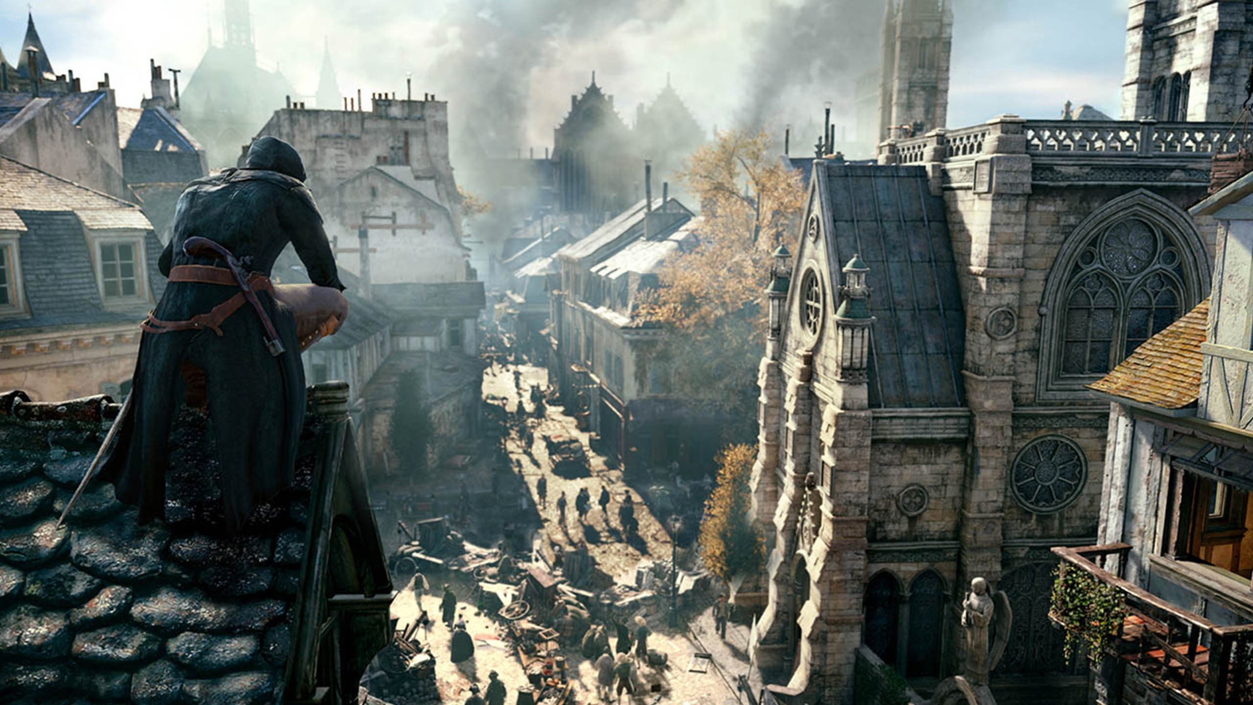 Assassin's Creed Unity screenshot HD Wallpaper