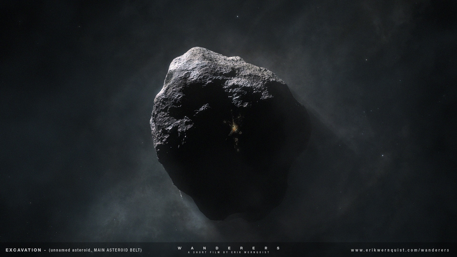 Wanderers: Excavation (Unnamed Asteroid, Main Asteroid Belt) HD Wallpaper