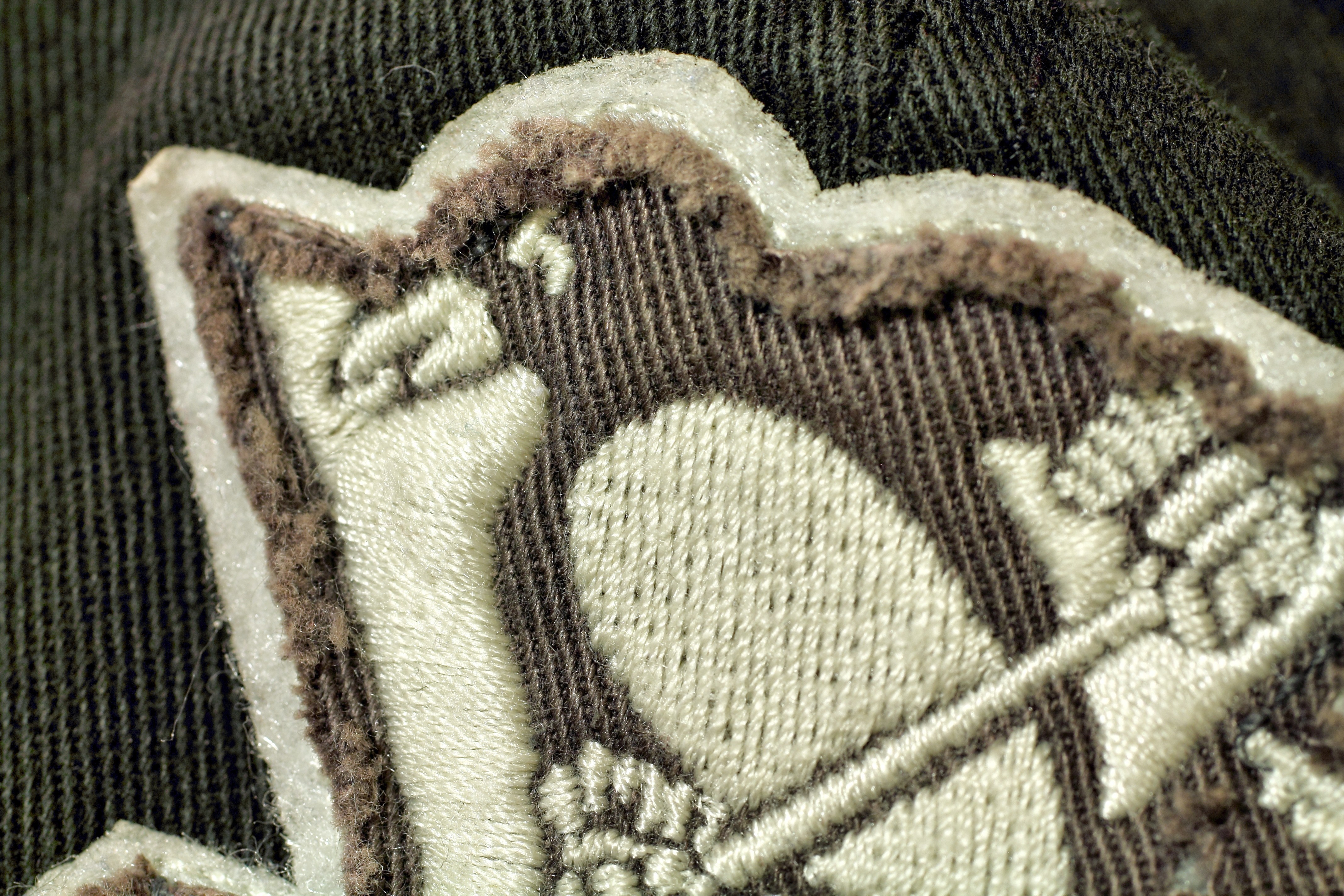 Close-up of Pittsburgh Penguins embroidered patch HD Wallpaper