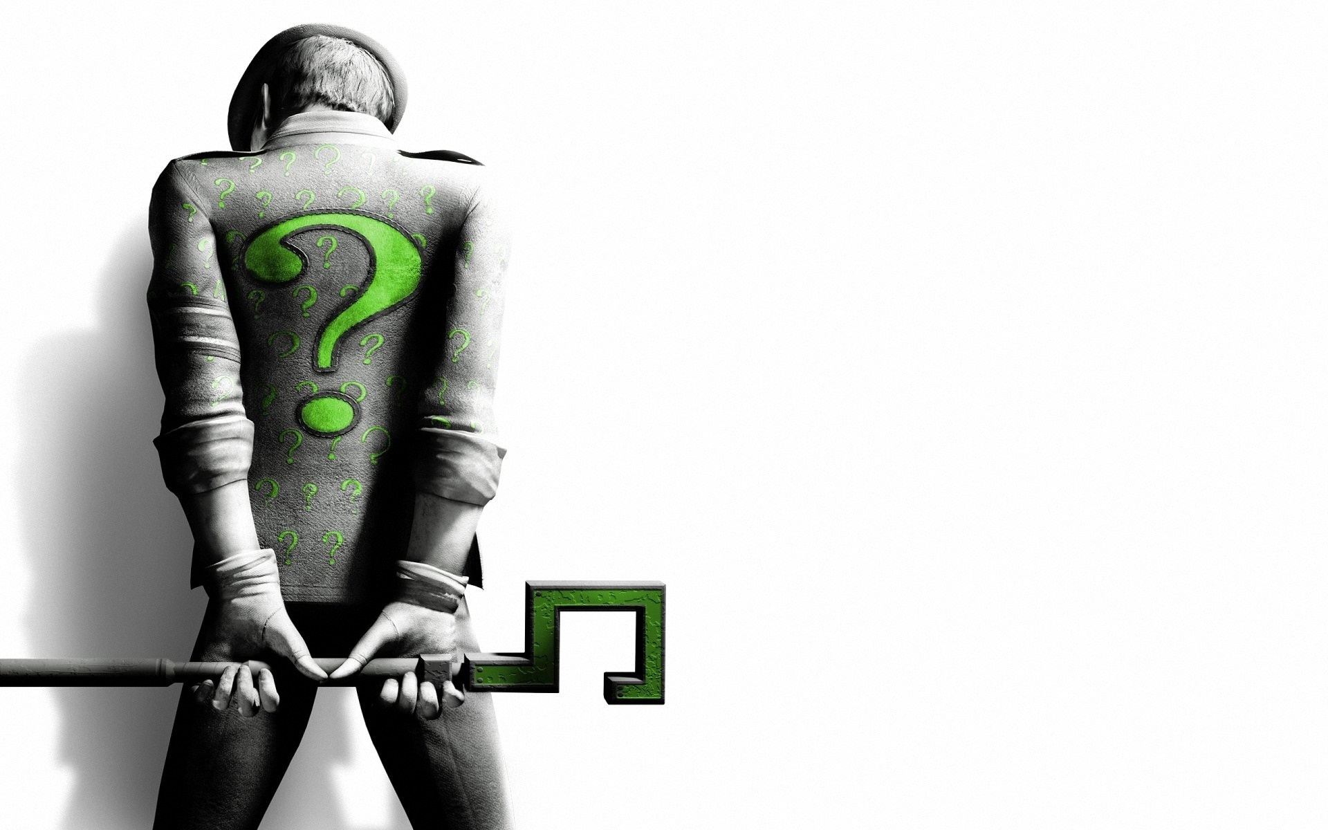 The Riddler from Batman HD Wallpaper