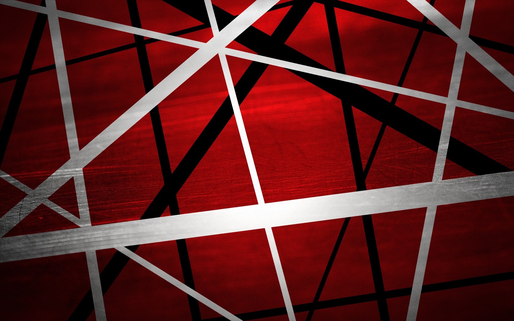 Red and black abstract lines design HD Wallpaper