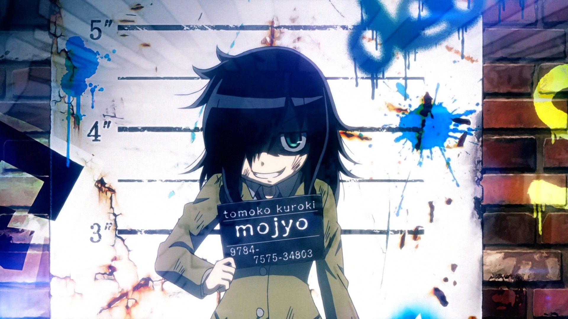 Tomoko Kuroki from Watashi ga Motenai no wa Dou Kangaetemo Omaera ga Warui Mugshot HD Wallpaper