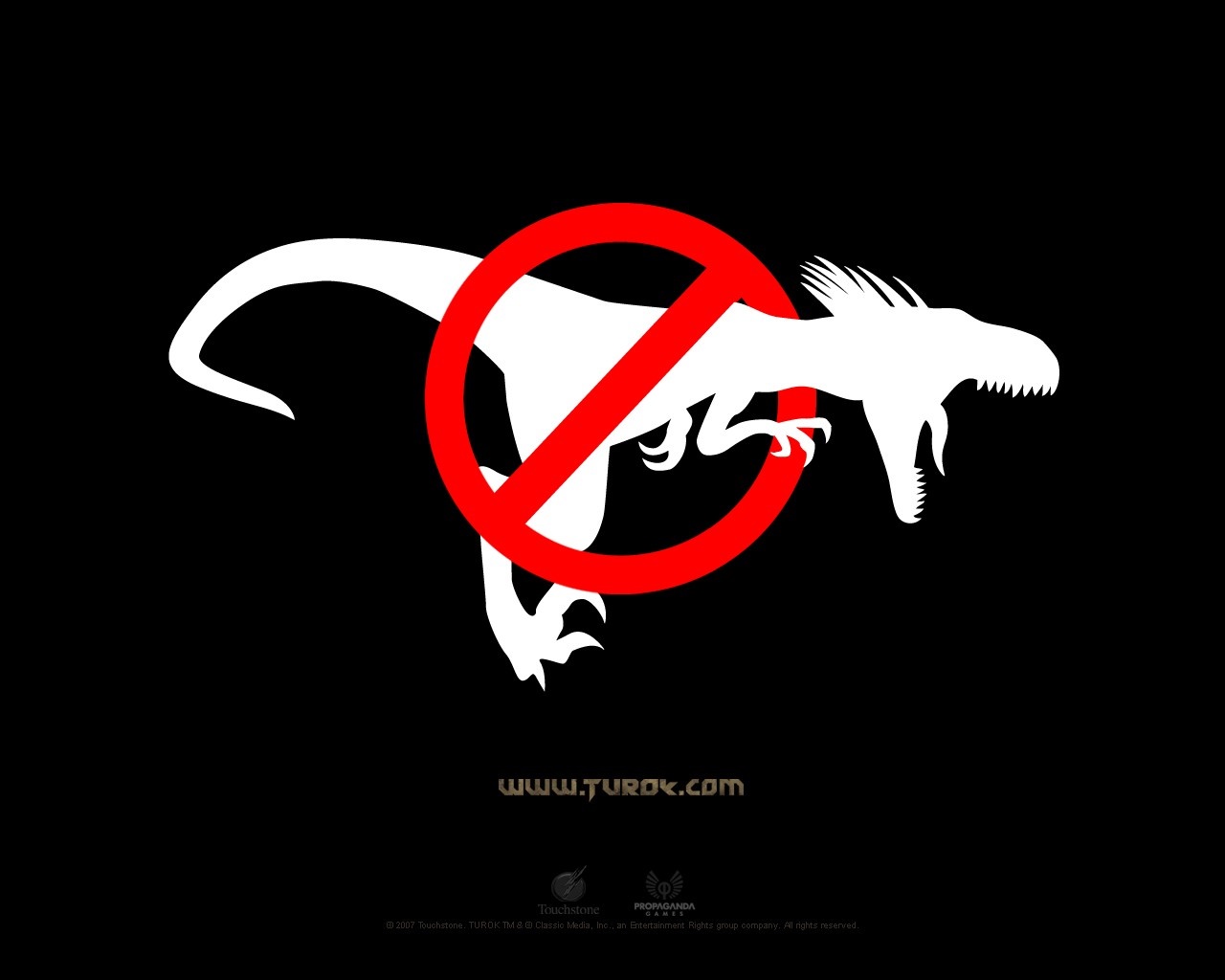 Turok Dinosaur Game Logo HD Wallpaper
