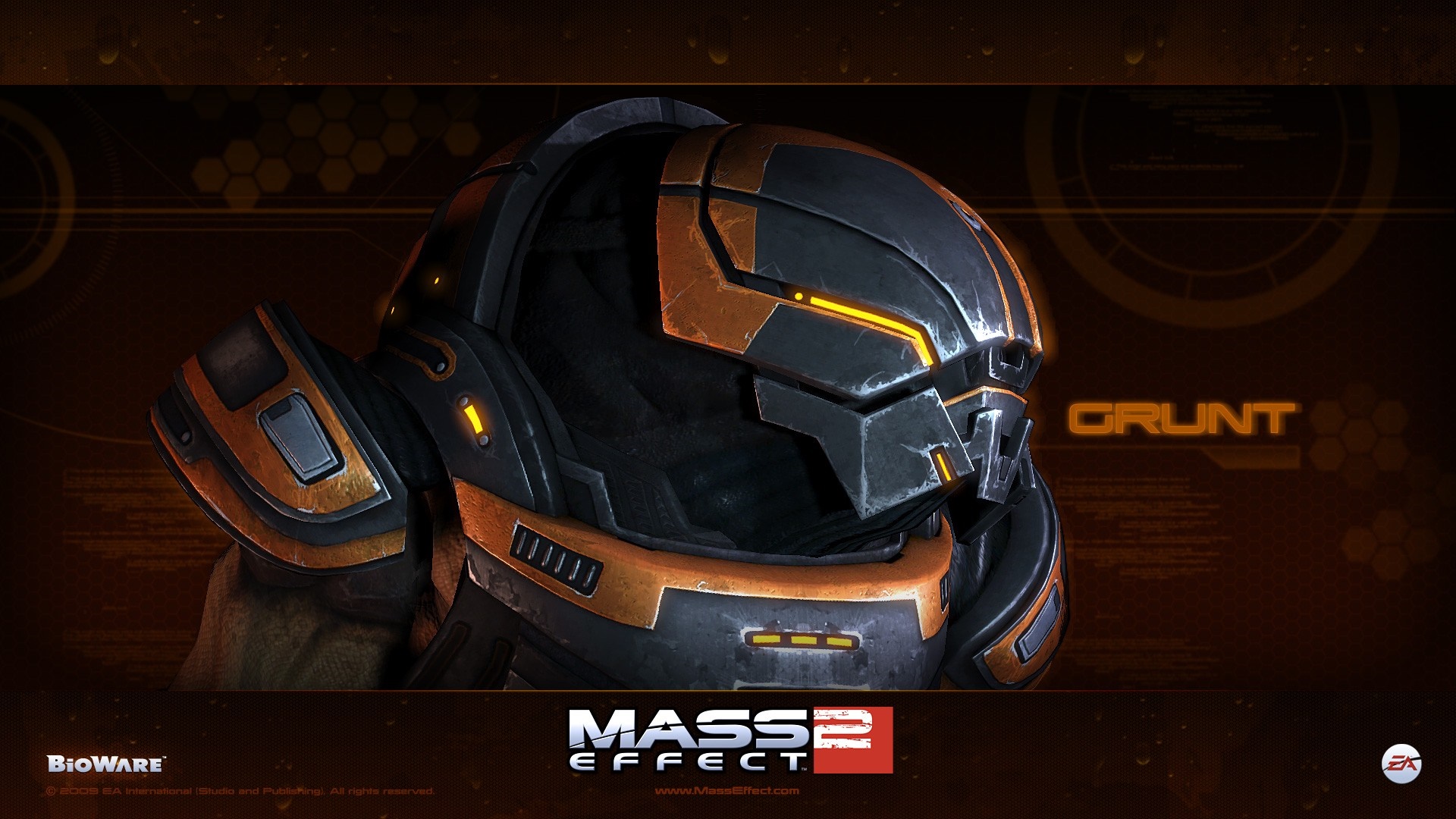 Grunt from Mass Effect 2 HD Wallpaper