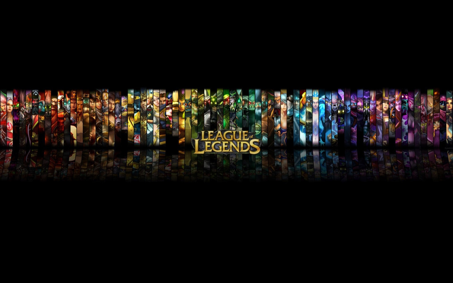 League of Legends characters montage HD Wallpaper