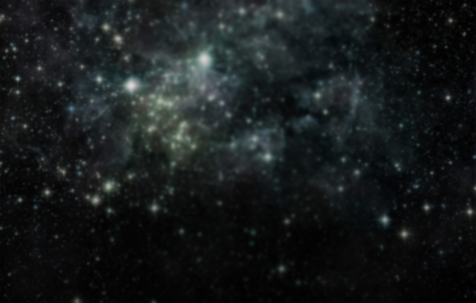 Blurred galaxy with stars and nebula in outer space HD Wallpaper