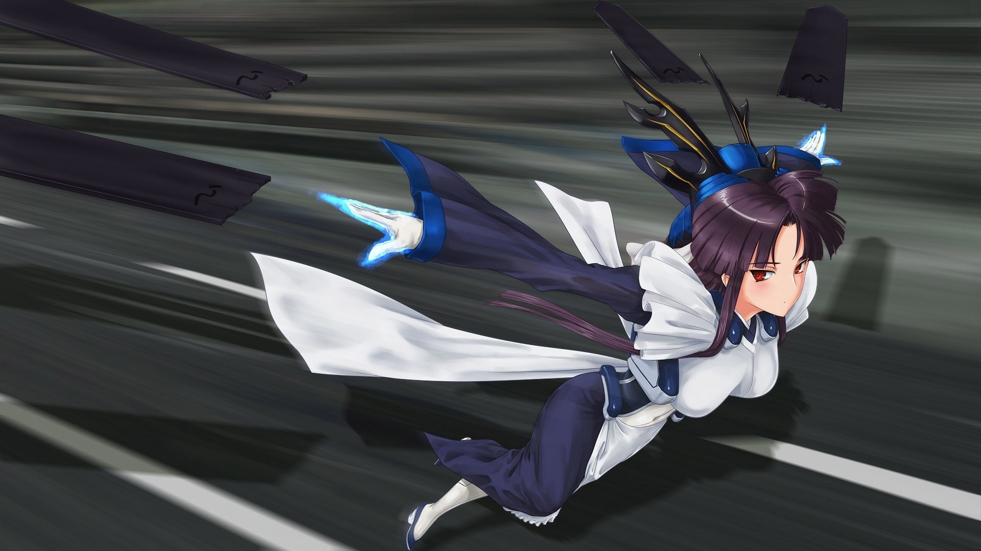 Tori Aoi from Horizon in the Middle of a Battle HD Wallpaper