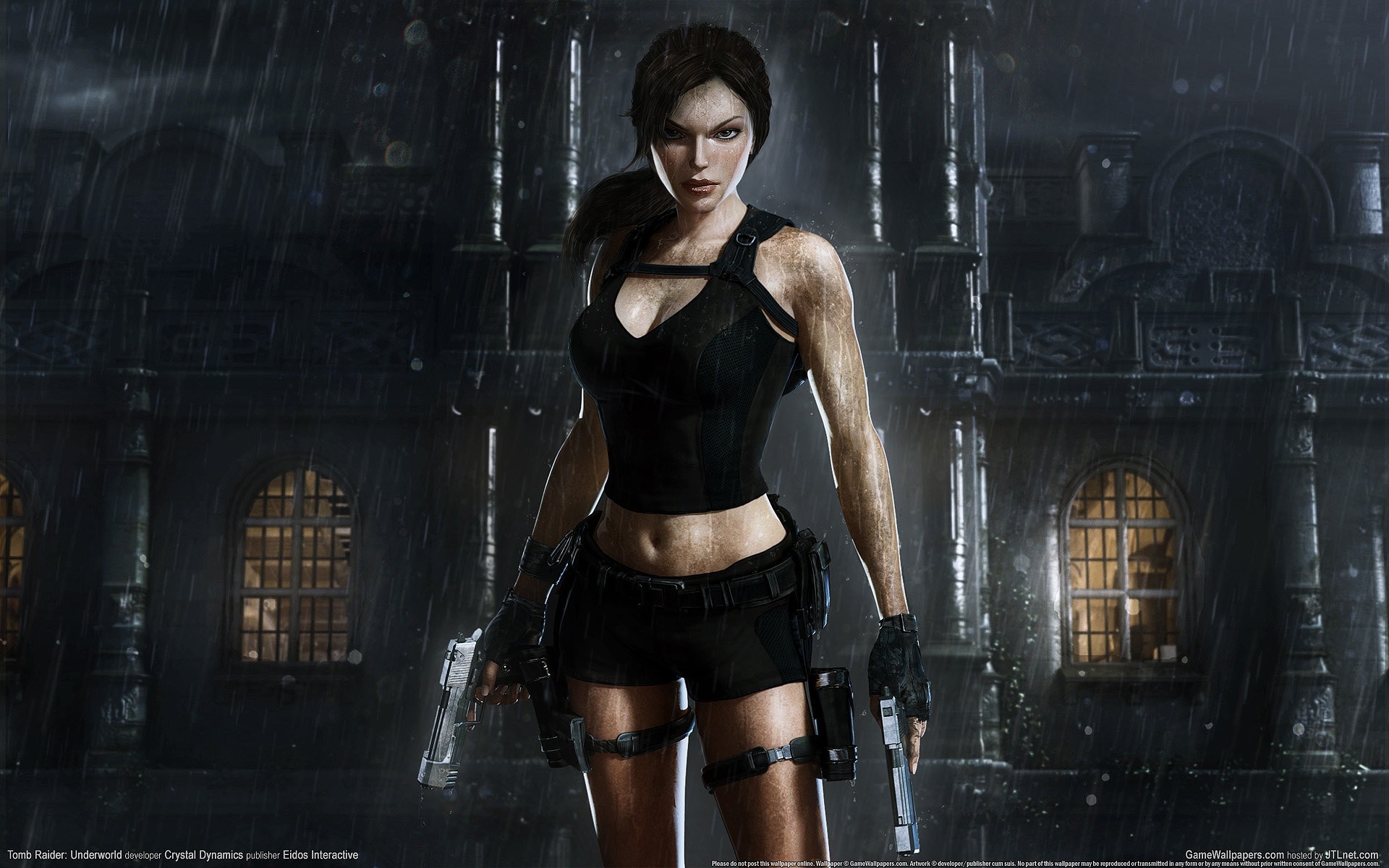 Lara Croft from Tomb Raider Underworld HD Wallpaper