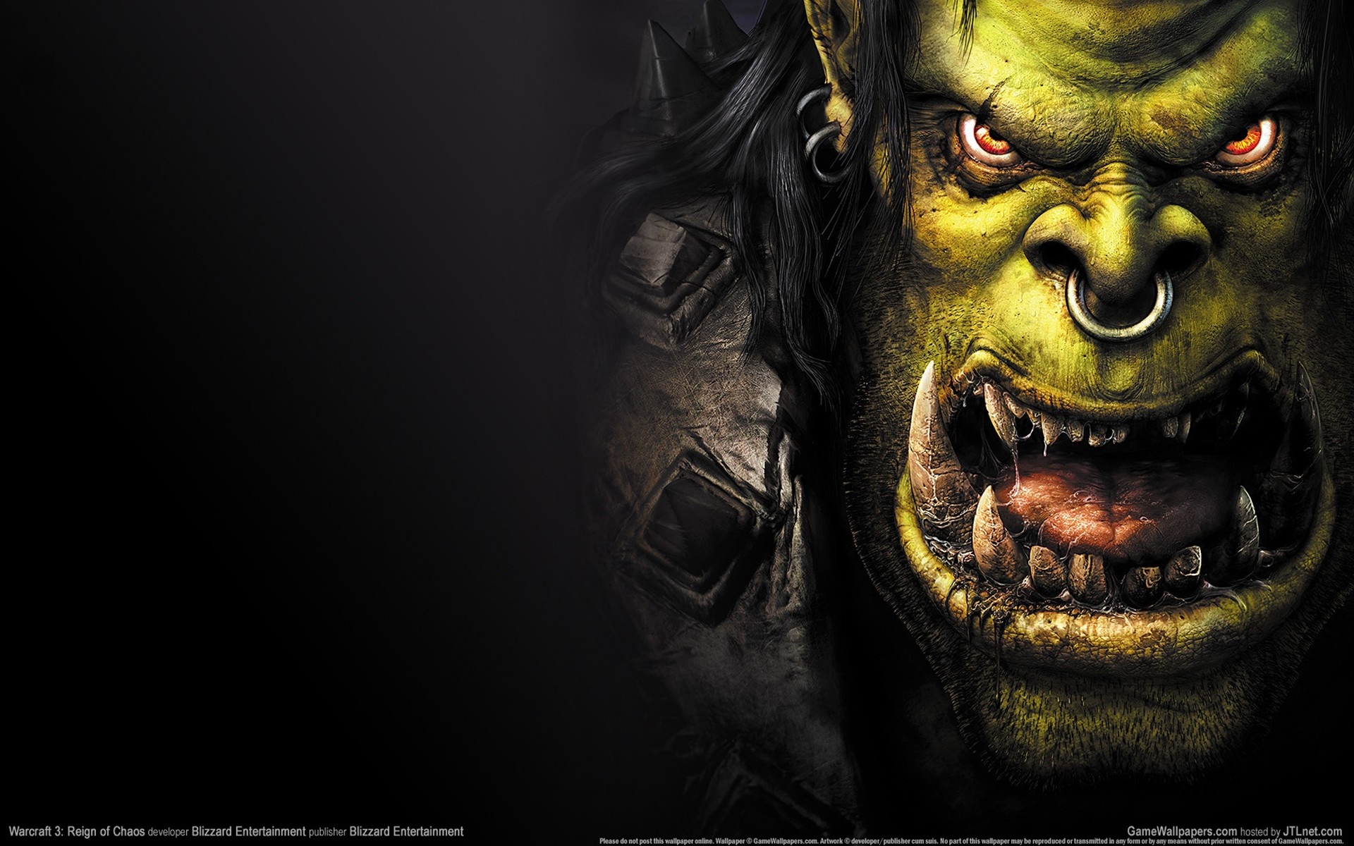 Orc from Warcraft 3: Reign of Chaos HD Wallpaper