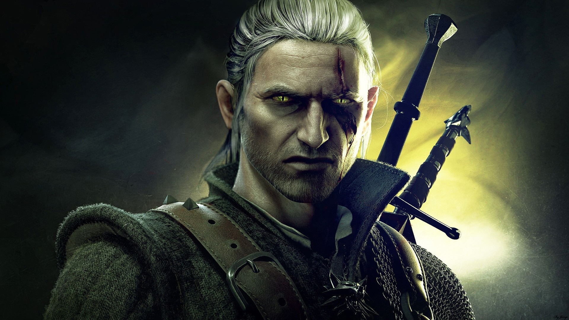Geralt of Rivia from The Witcher 2: Assassins of Kings HD Wallpaper