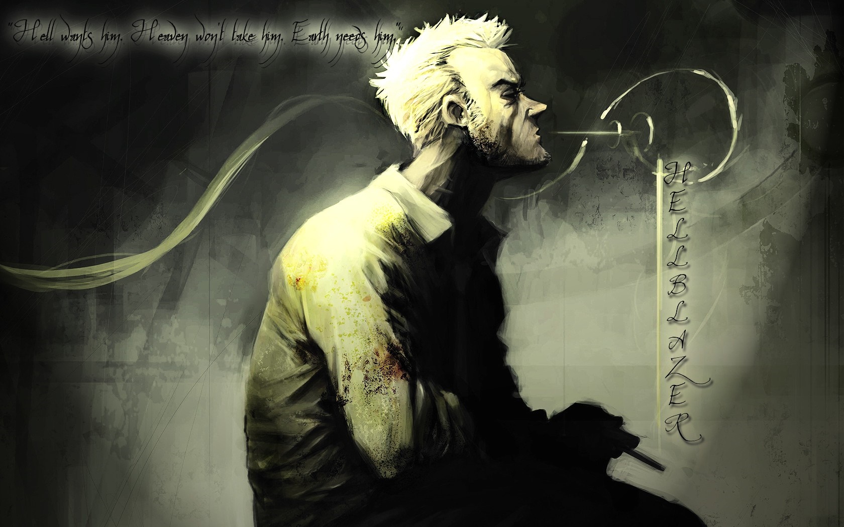 John Constantine from Hellblazer HD Wallpaper
