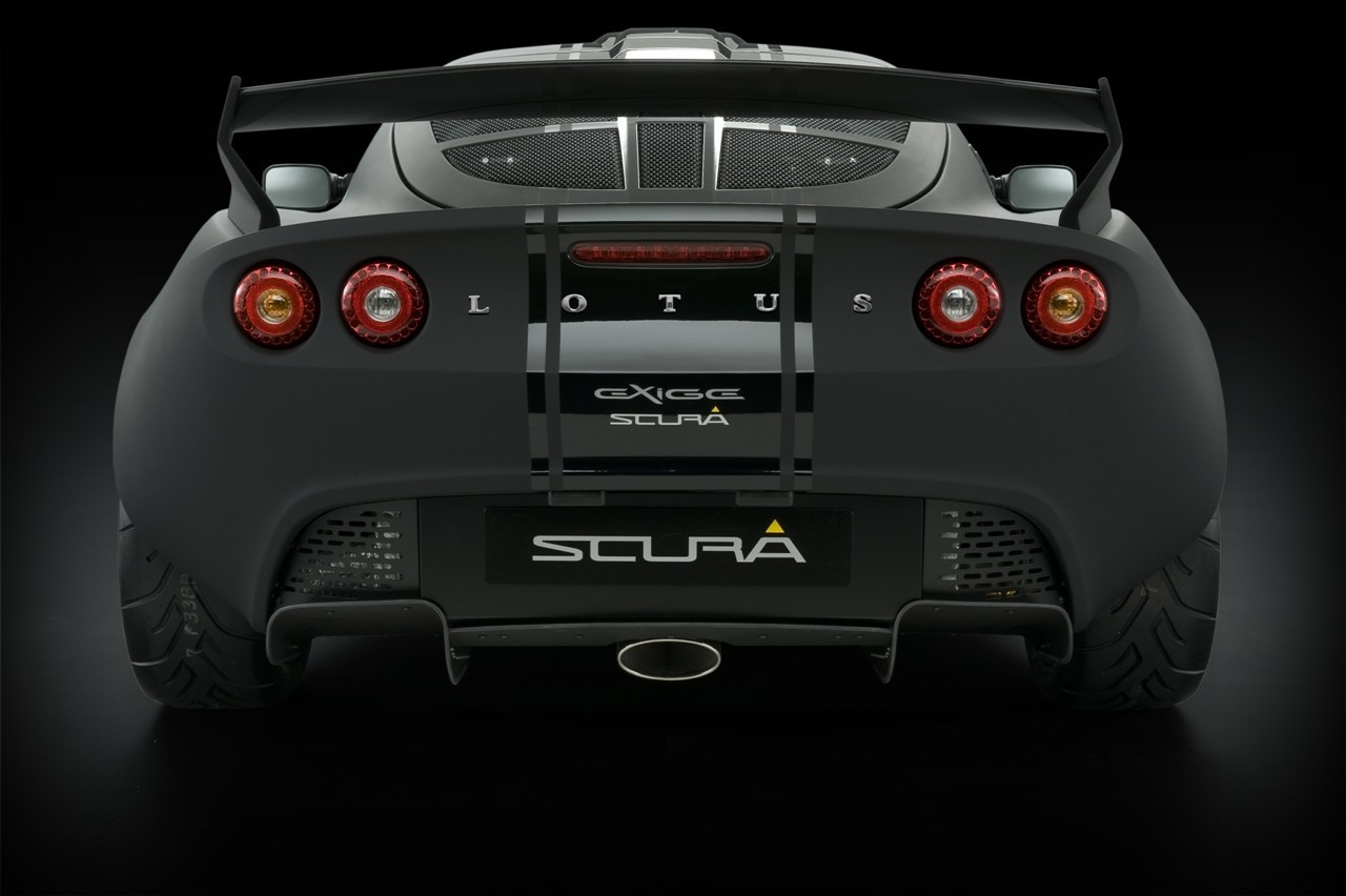 Lotus Exige SCURA rear view HD Wallpaper