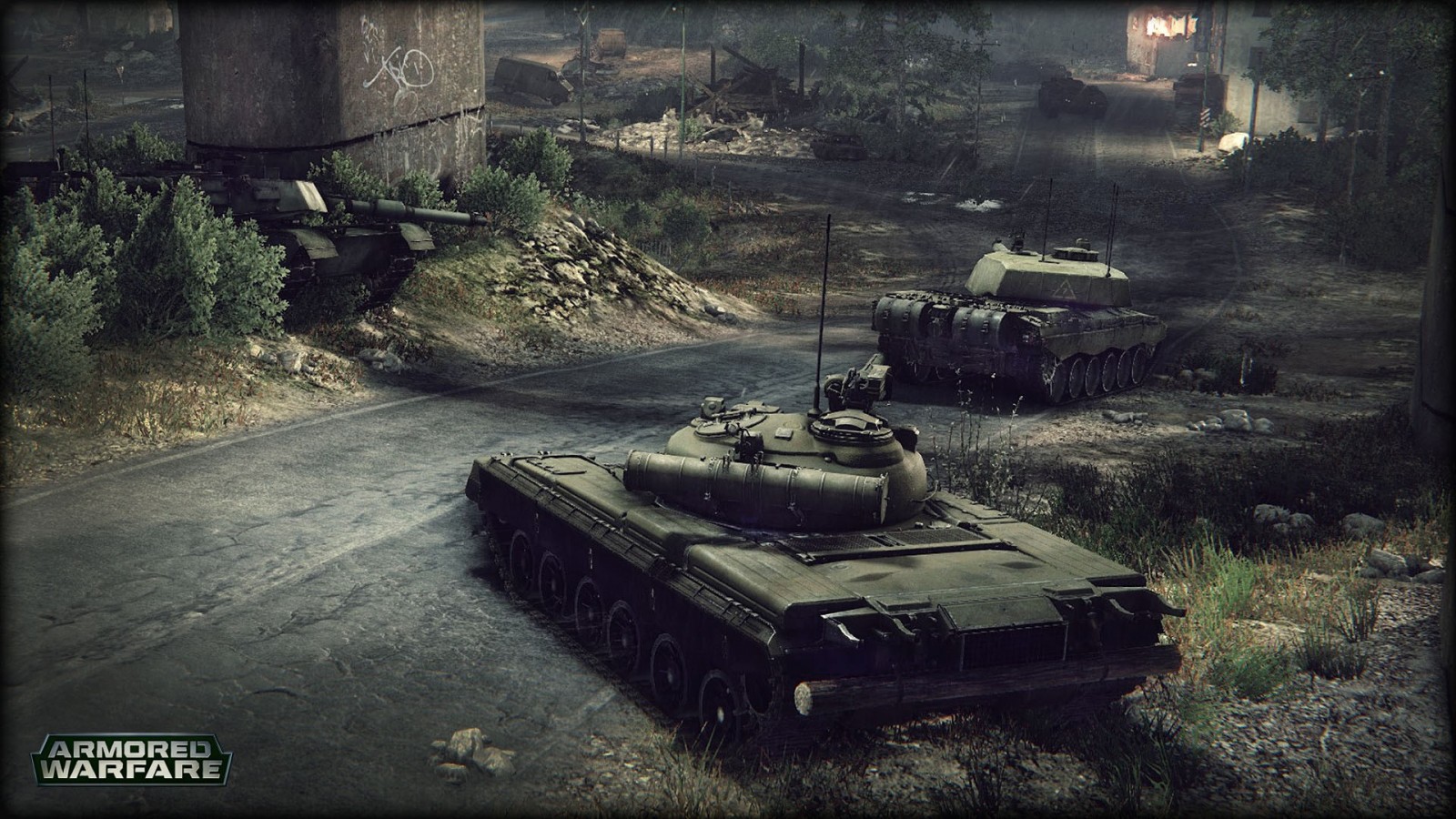 Tanks in Armored Warfare HD Wallpaper