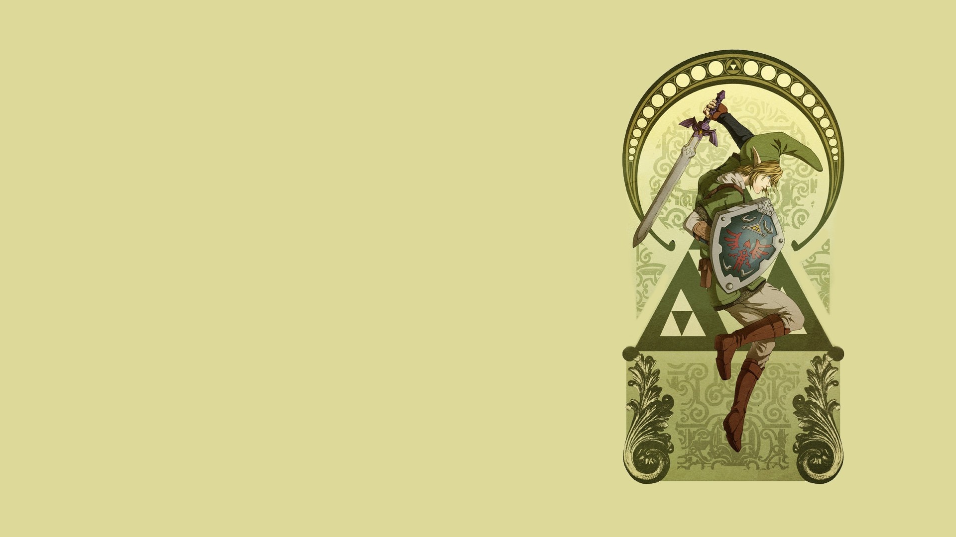 Link from The Legend of Zelda HD Wallpaper