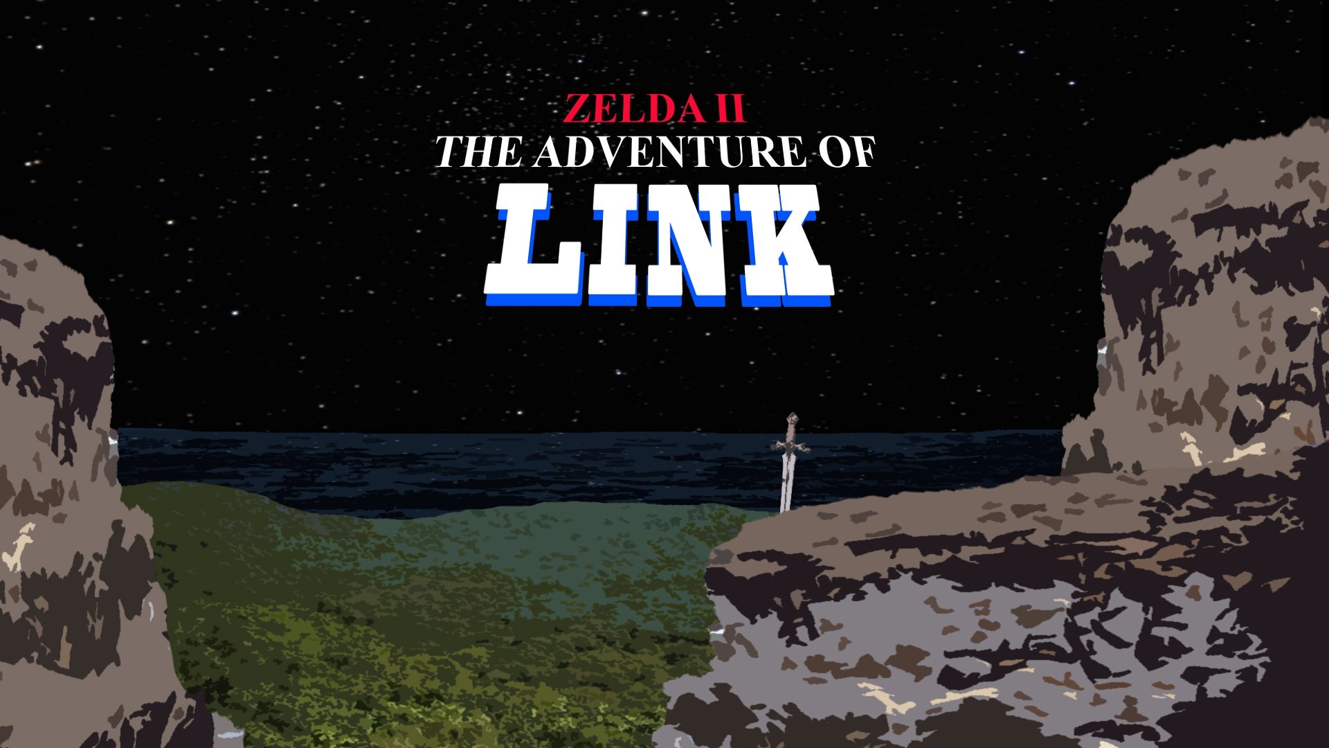 Zelda II The Adventure of Link poster HD Wallpaper