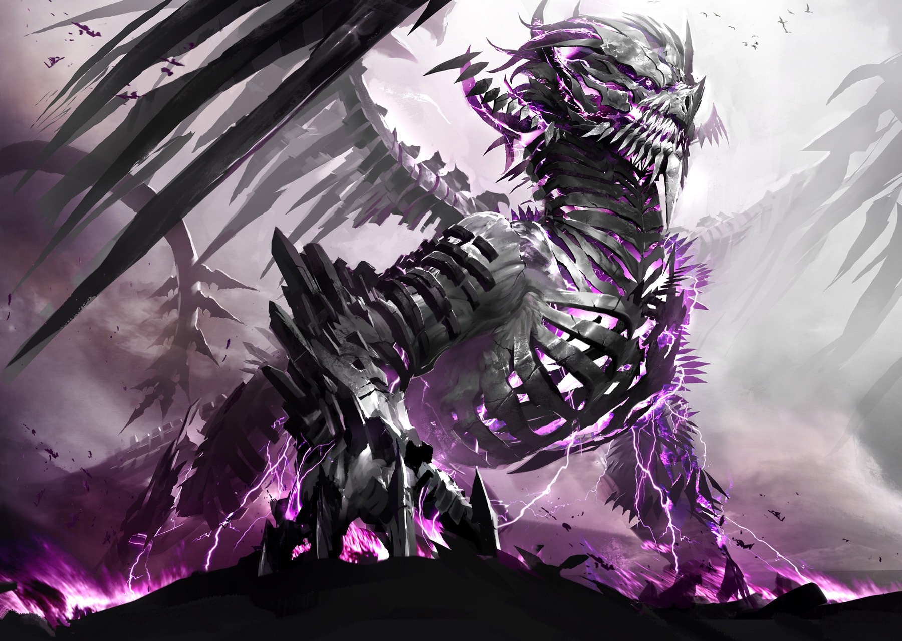 Dragon from Guild Wars 2 HD Wallpaper