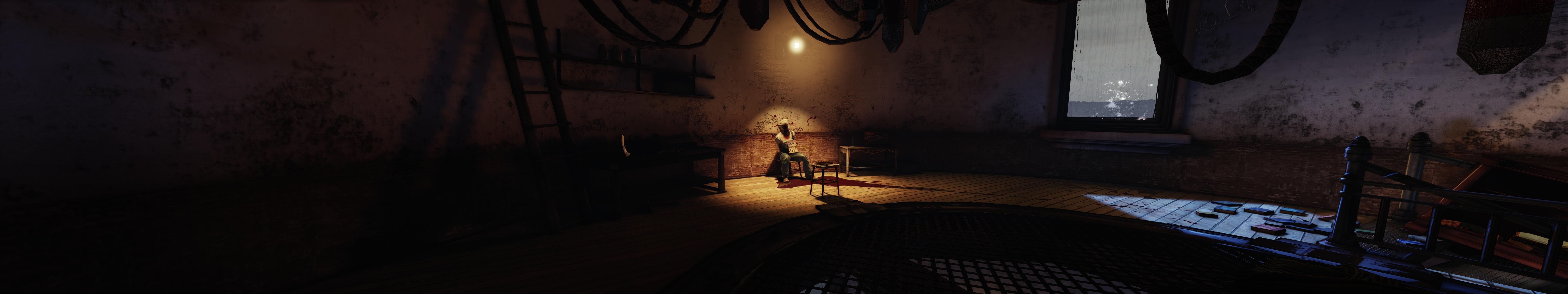 BioShock Infinite screenshot of a dark room HD Wallpaper