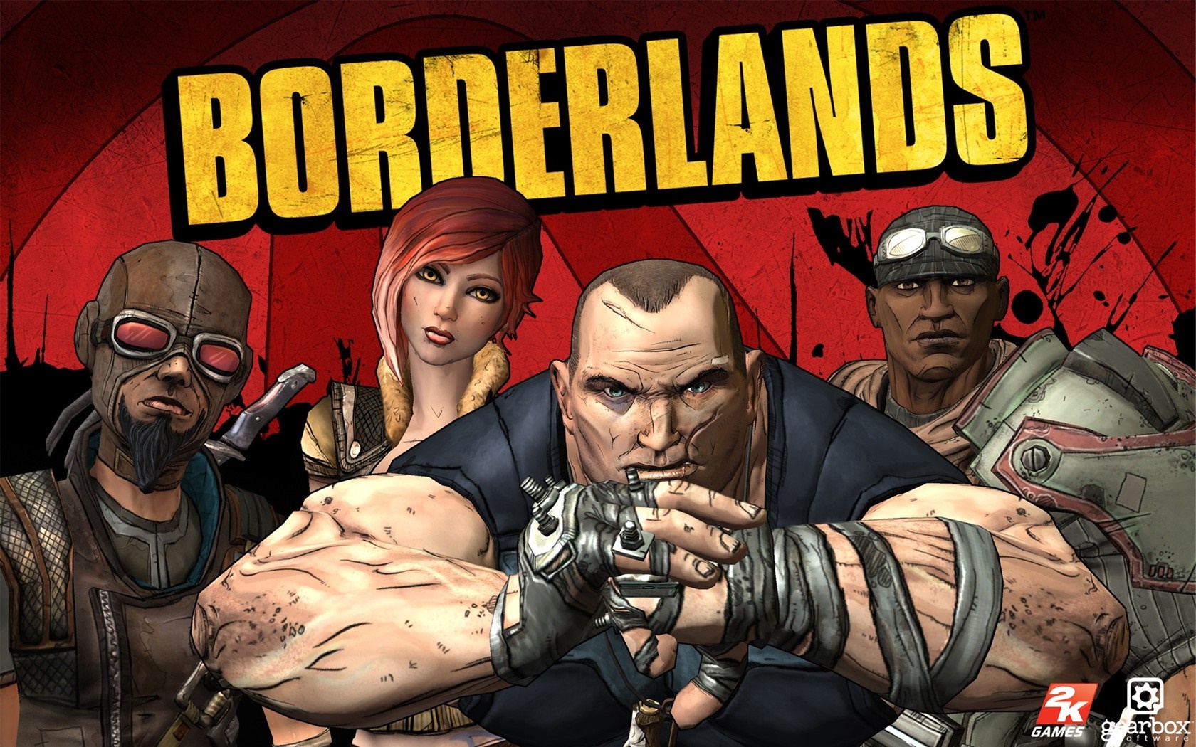 Borderlands video game characters HD Wallpaper