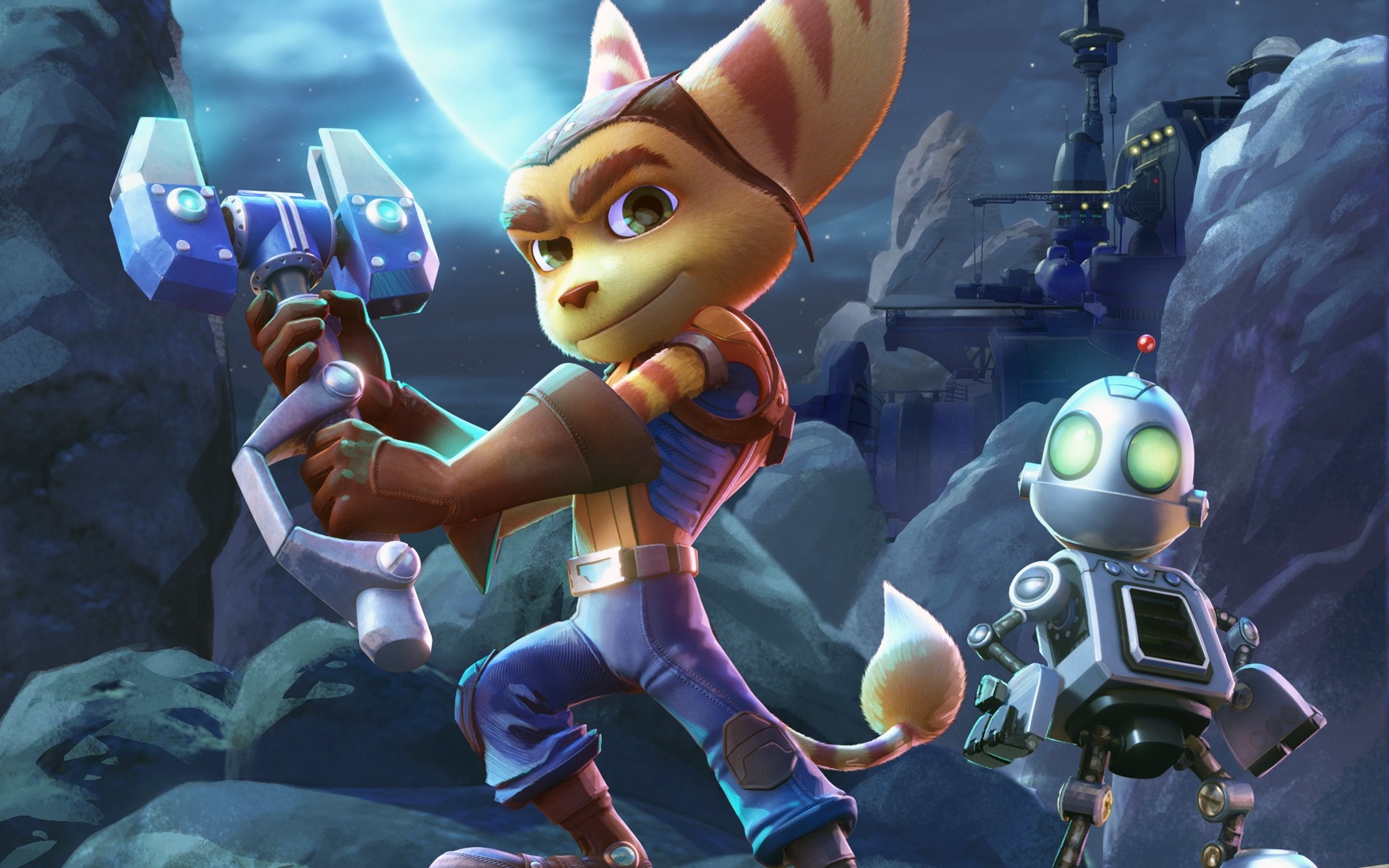 Ratchet and Clank from Ratchet & Clank HD Wallpaper