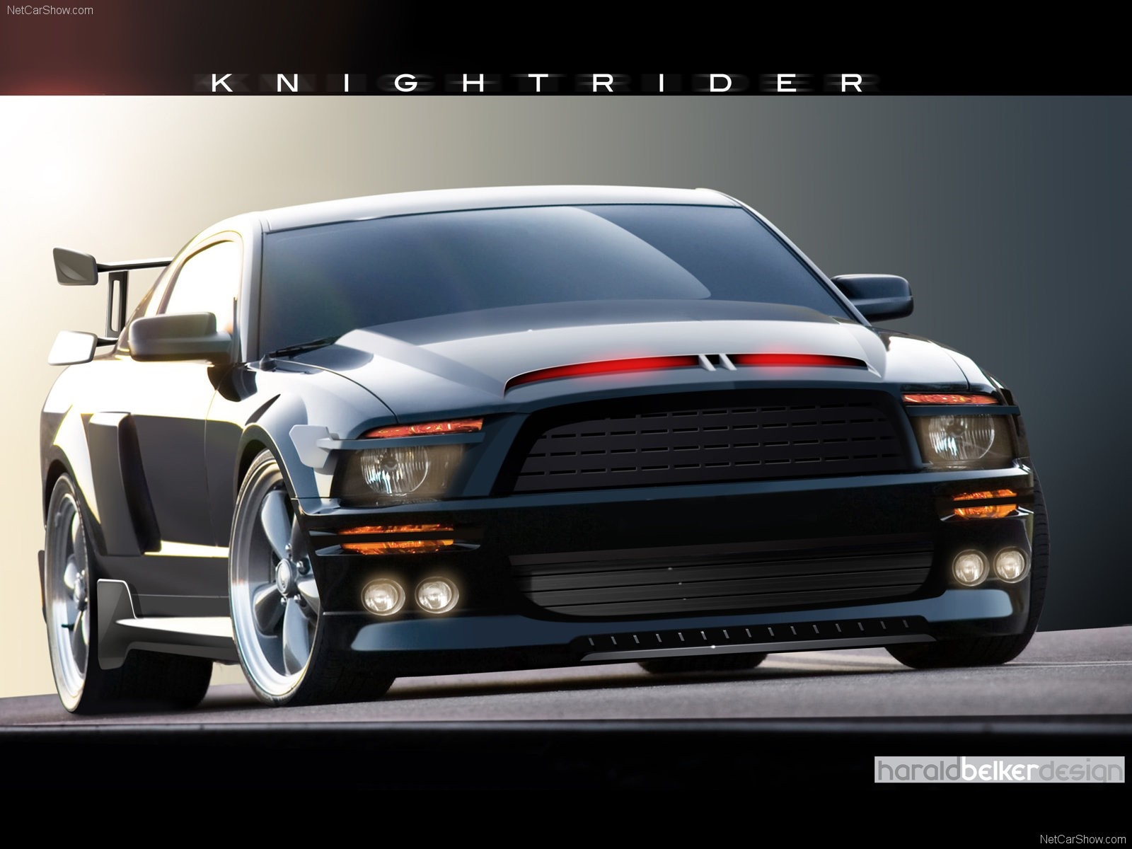 Knight Rider car HD Wallpaper