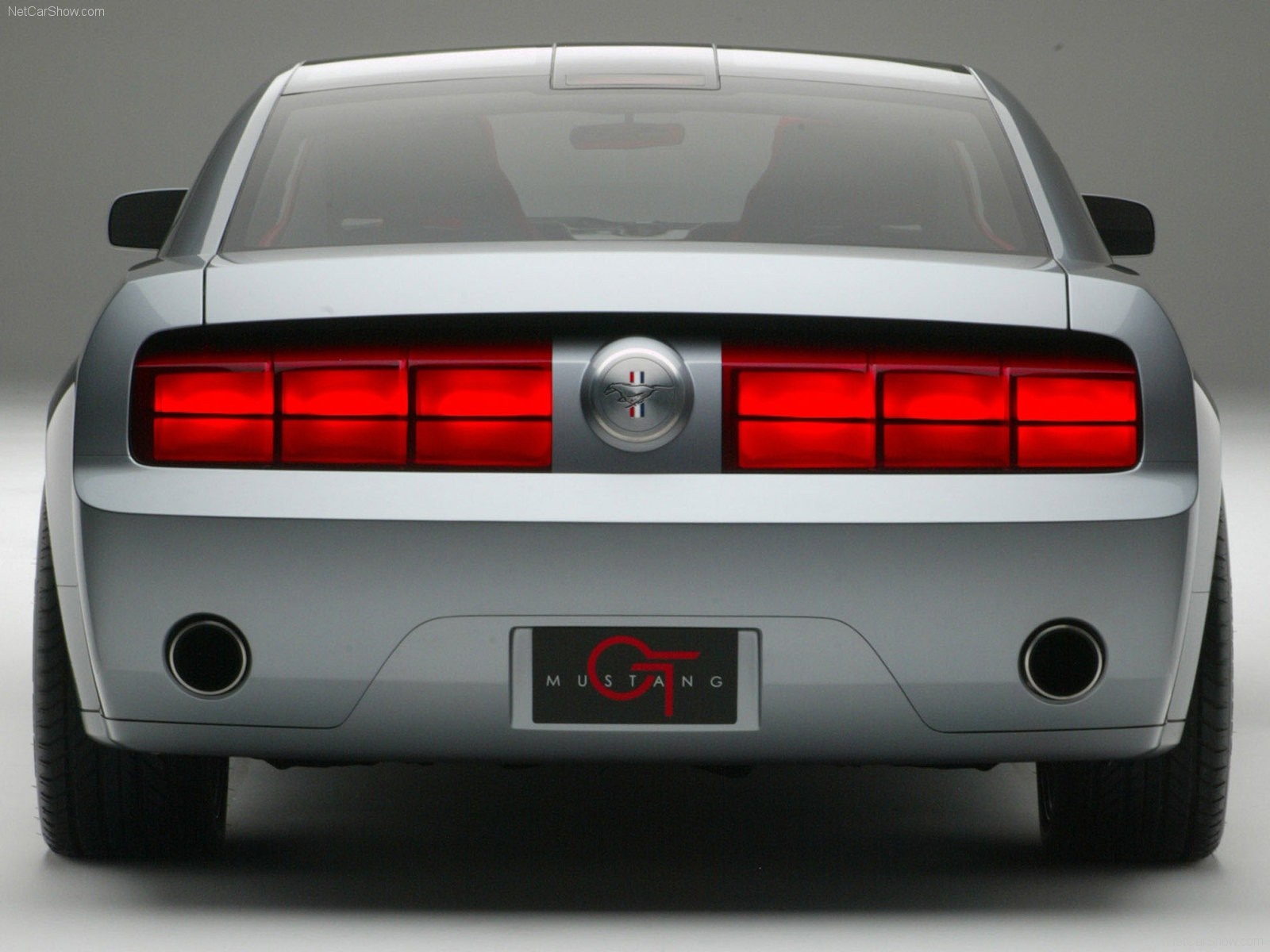 Ford Mustang GT rear view HD Wallpaper