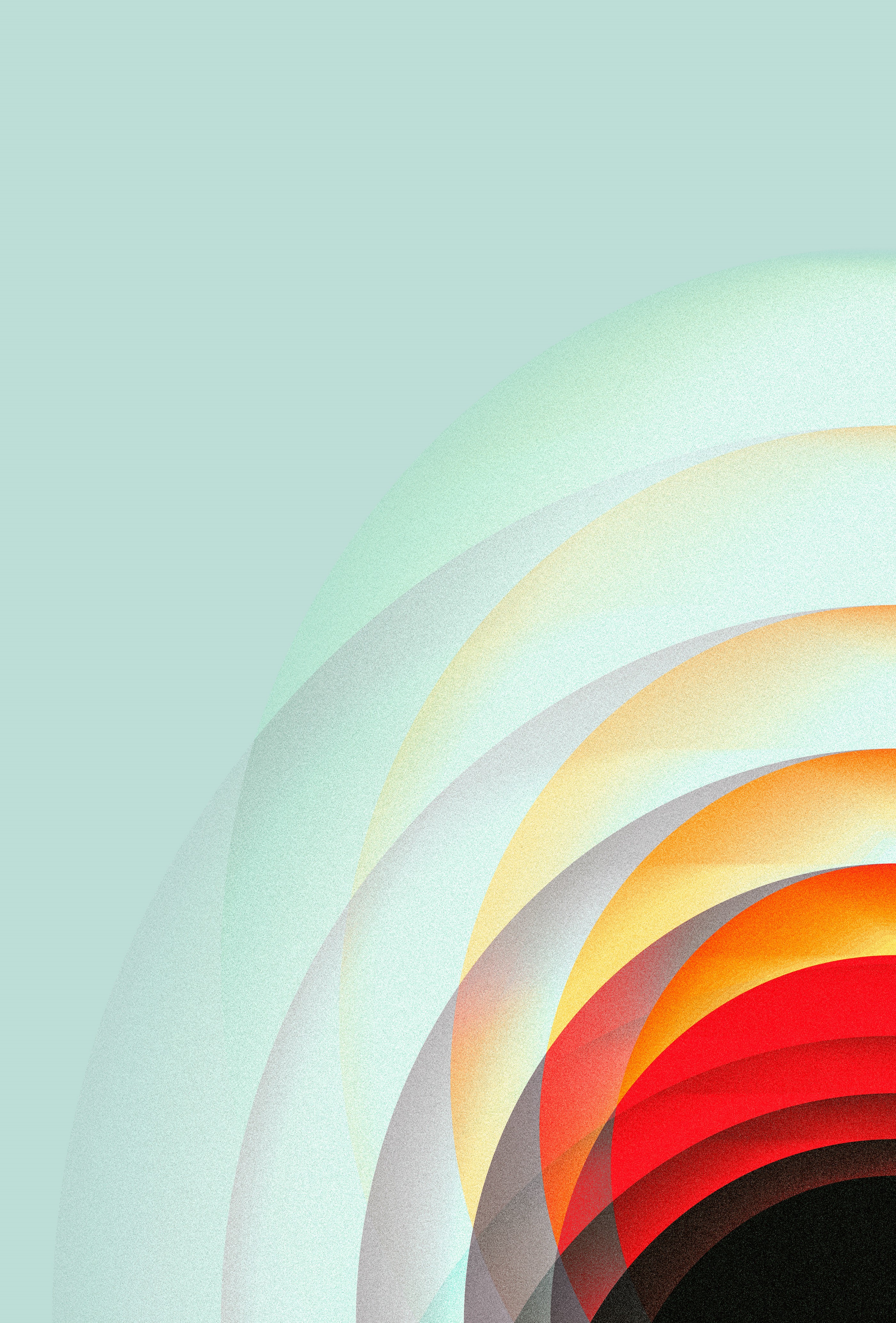 Abstract colorful circles pattern HD Phone Wallpaper