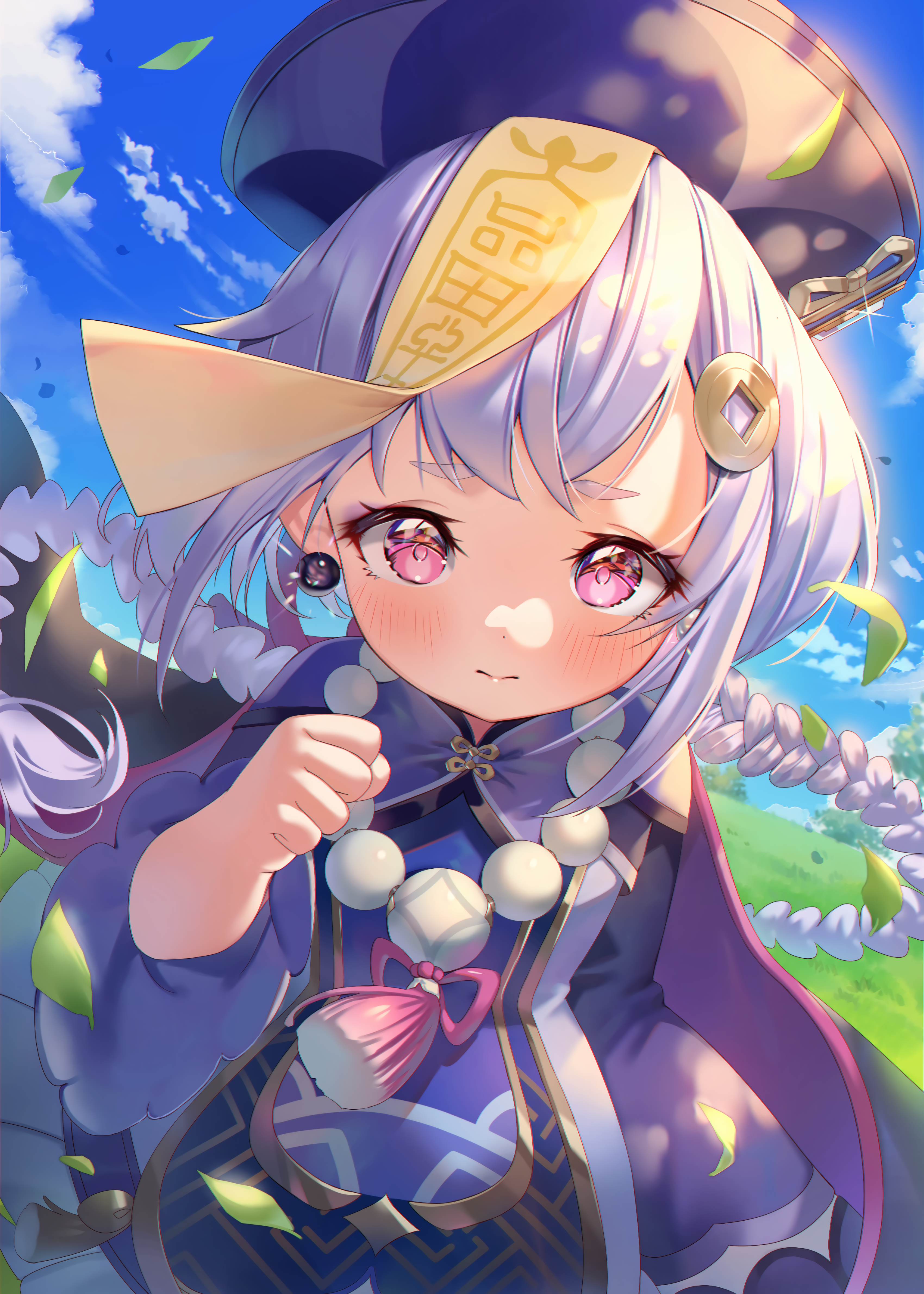 Qiqi from Genshin Impact HD Phone Wallpaper