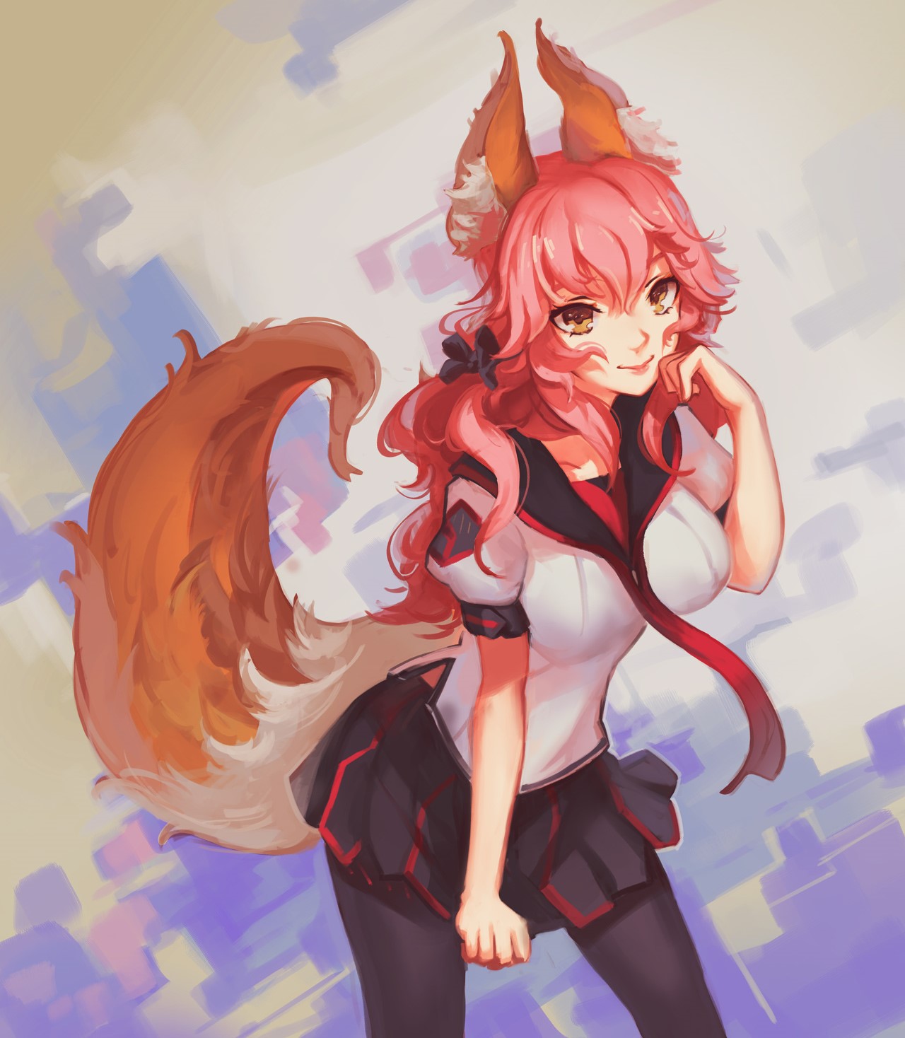 Tamamo Cat from Fate/Grand Order HD Phone Wallpaper