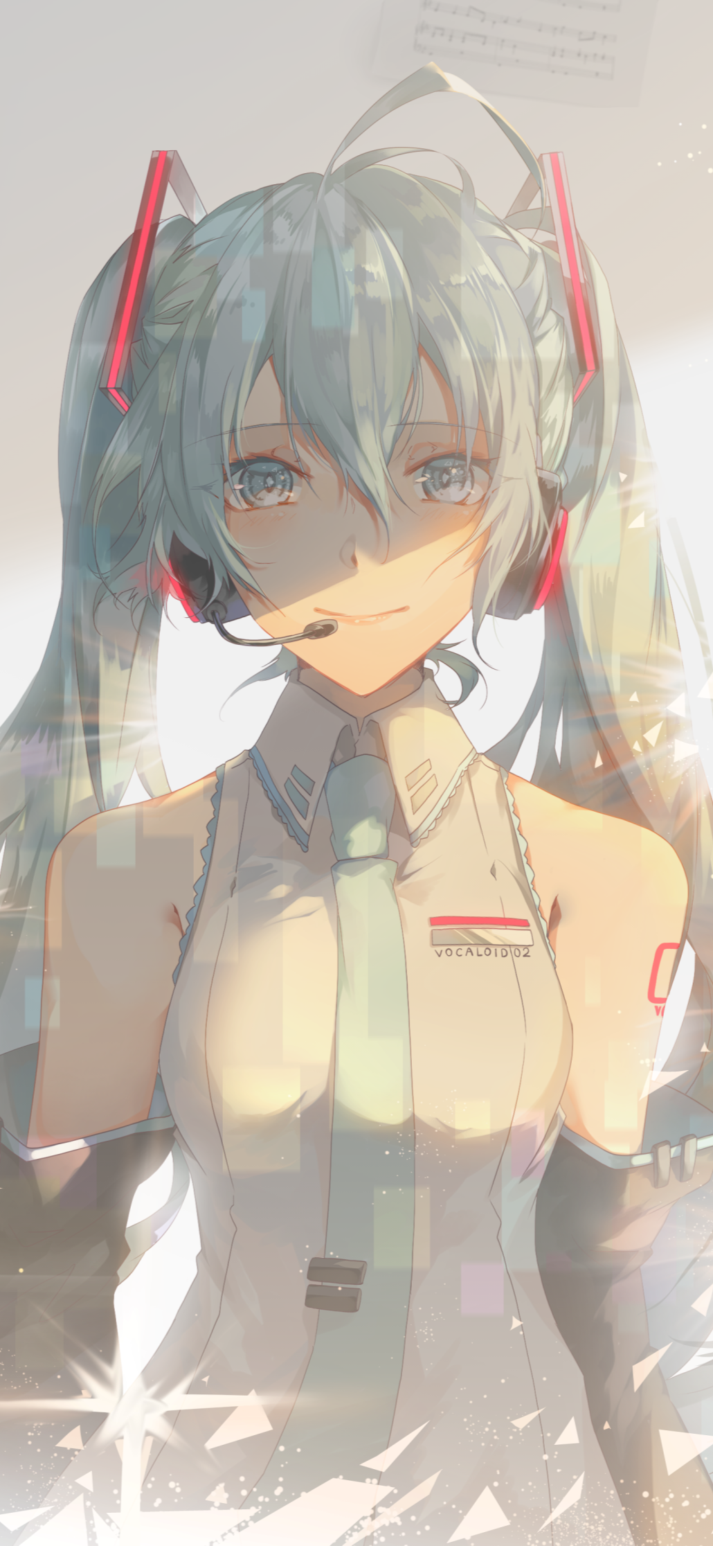 Hatsune Miku from Vocaloid HD Phone Wallpaper