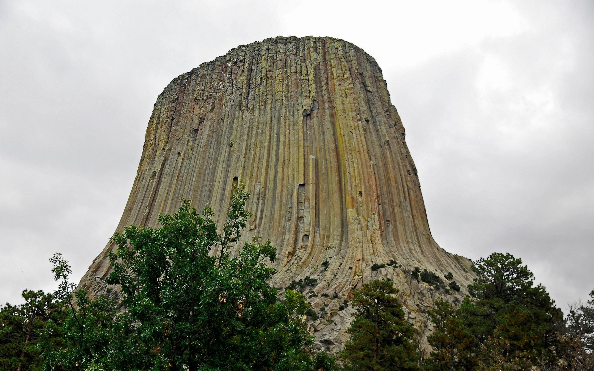 Devils Tower National Monument, Wyoming HD Wallpaper