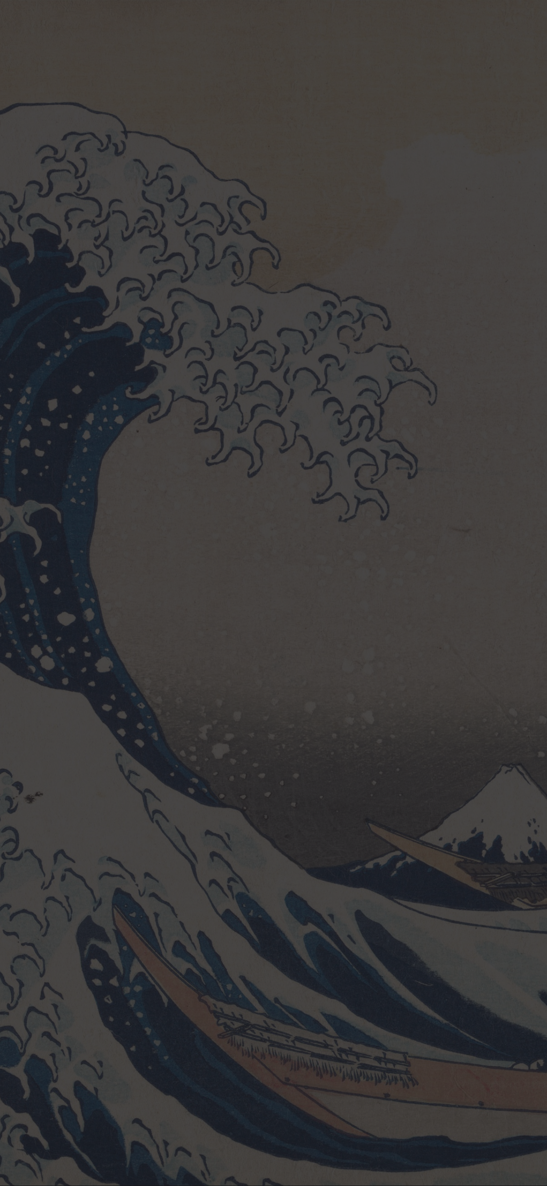 The Great Wave off Kanagawa artwork HD Phone Wallpaper