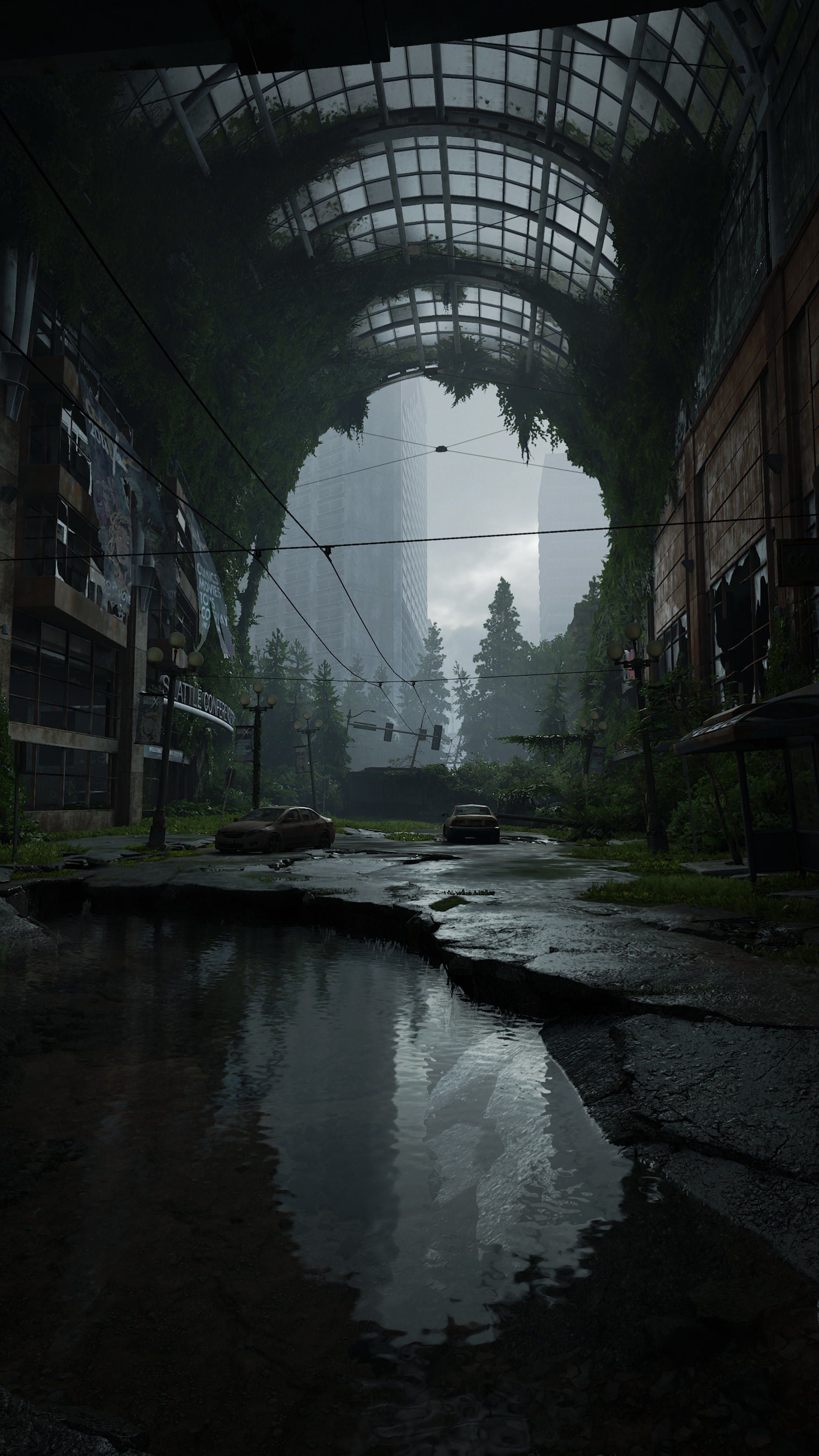 The Last of Us 2 video game scene HD Phone Wallpaper