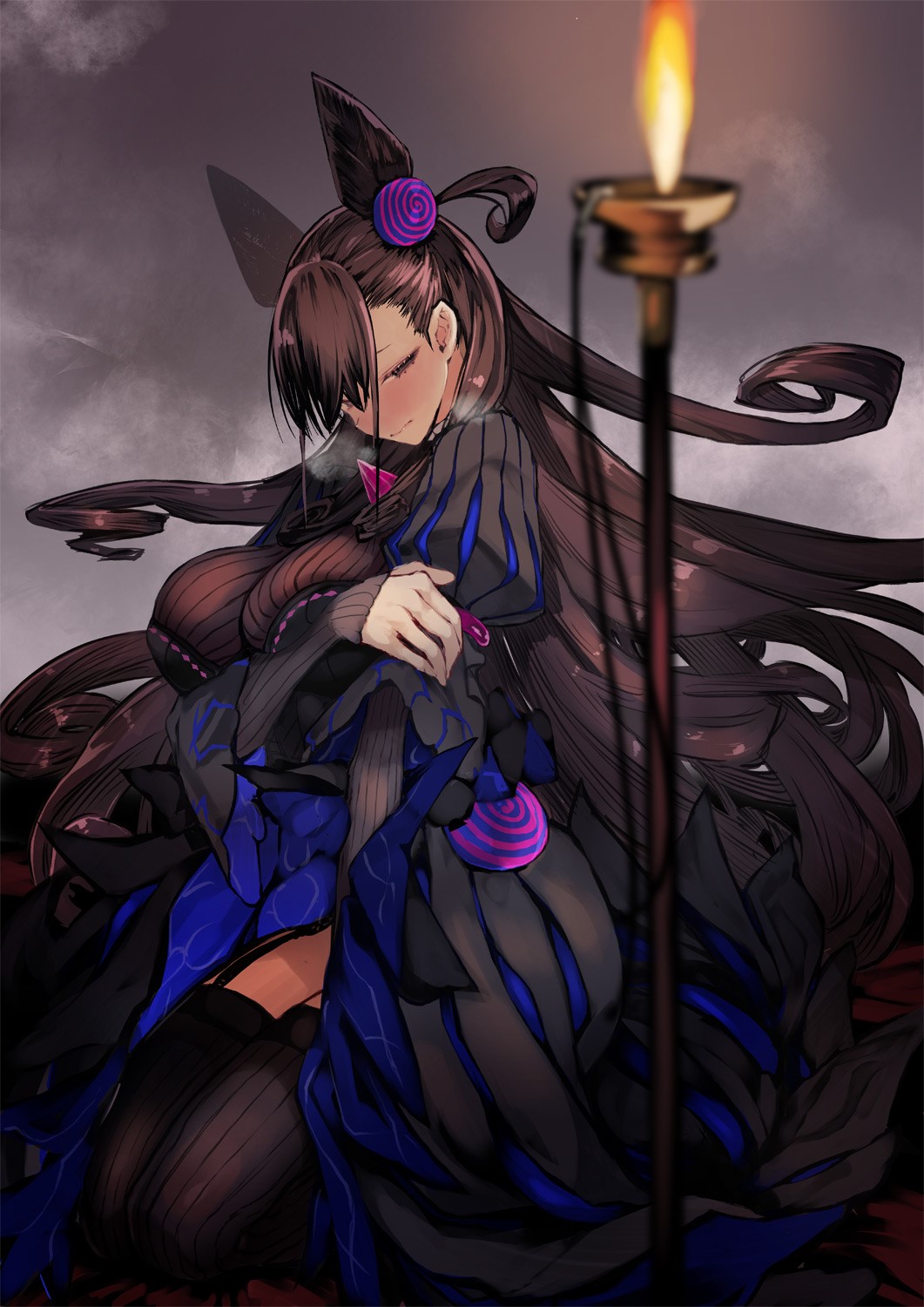 Murasaki Shikibu from Fate/Grand Order HD Phone Wallpaper