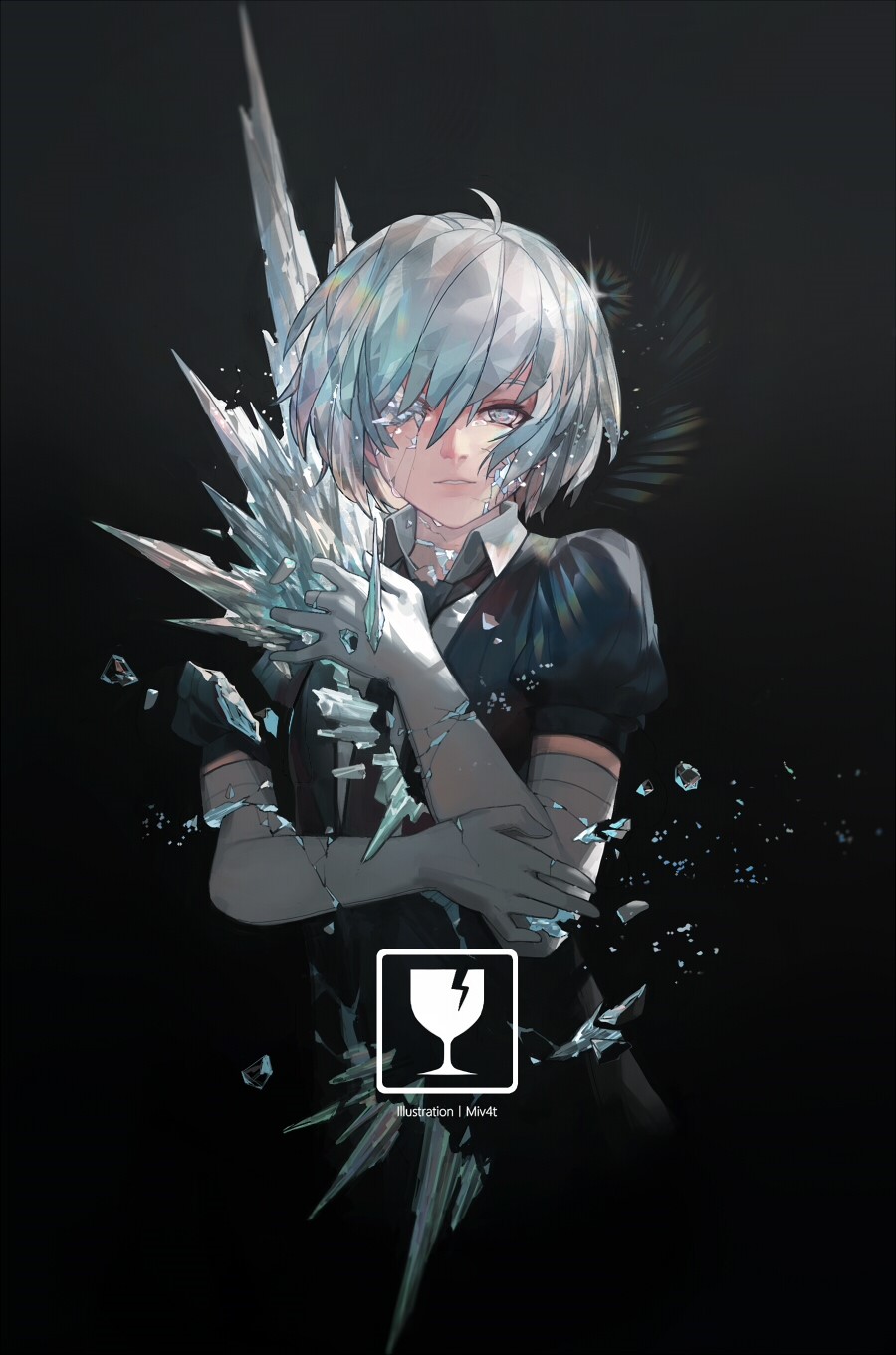 Diamond from Houseki no Kuni by Miv4t HD Phone Wallpaper