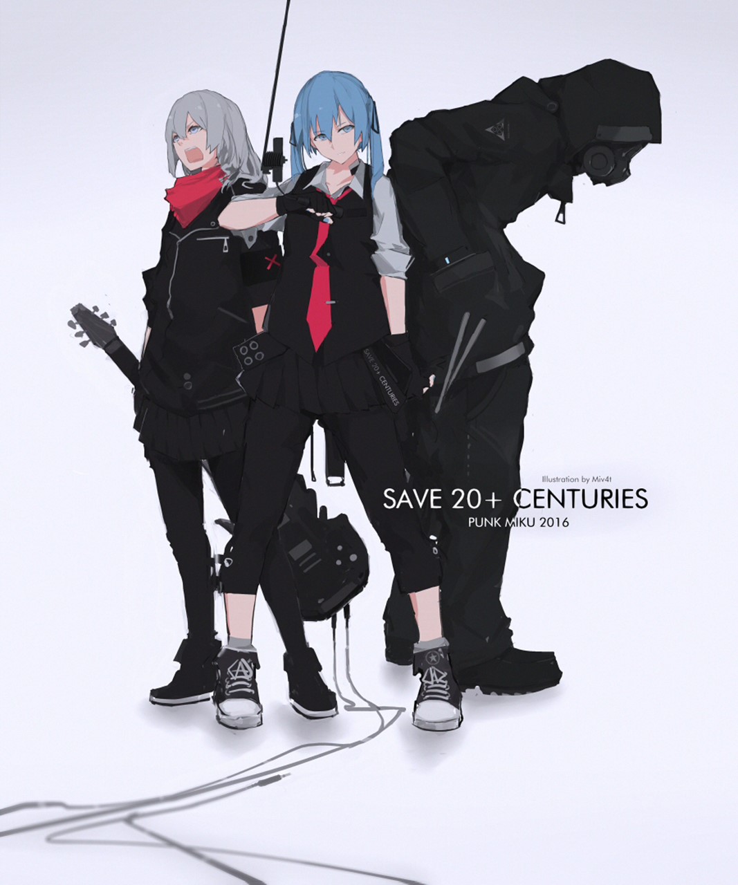 SAVE 20+ CENTURIES PUNK AKU Miv4t Illustration HD Phone Wallpaper